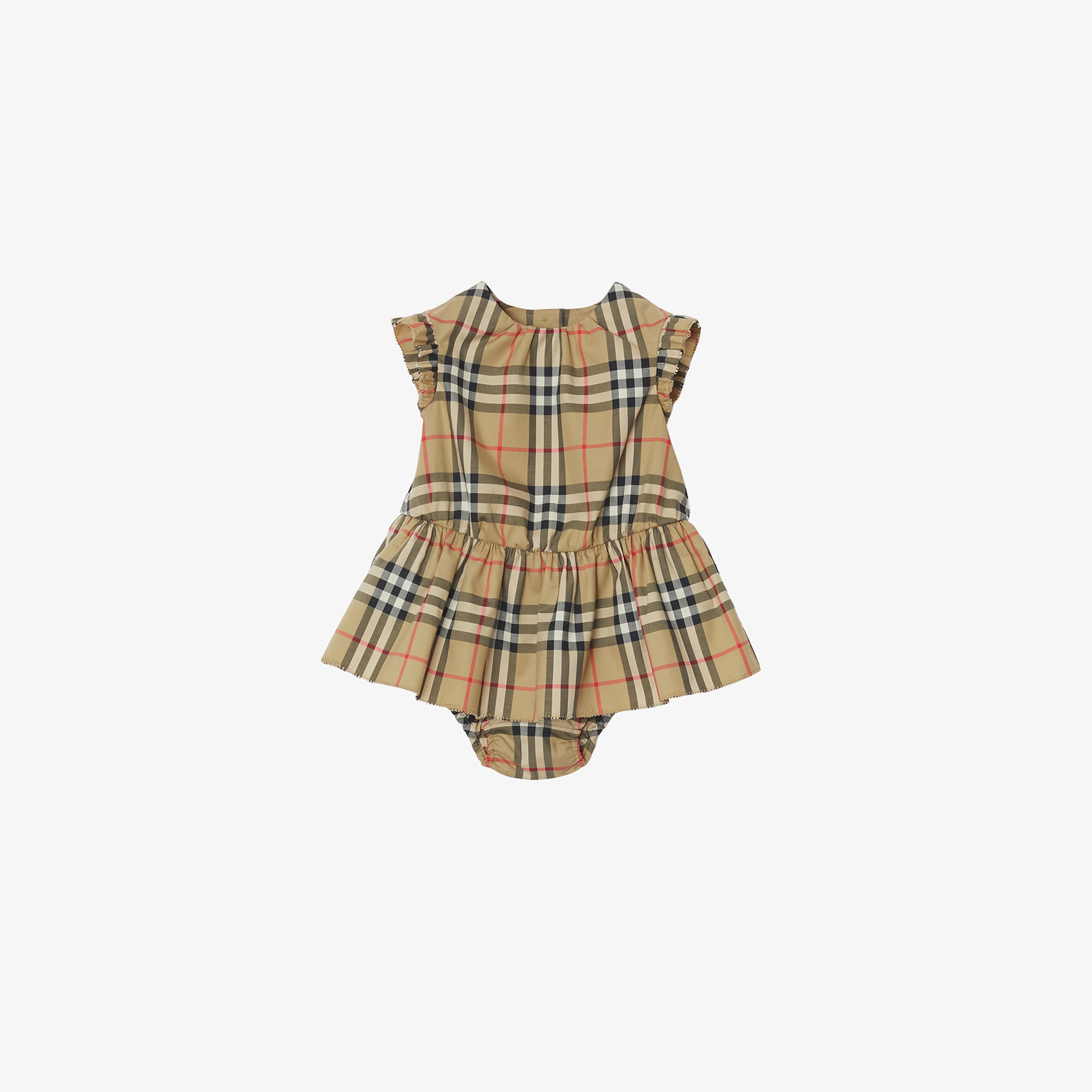 Burberry Çocuk Bej Elbise