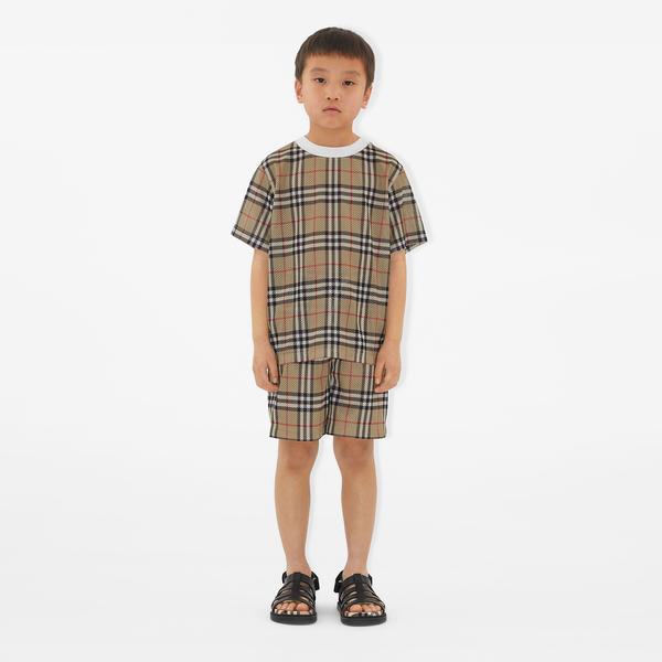 Burberry Çocuk Siyah Ayakkabı