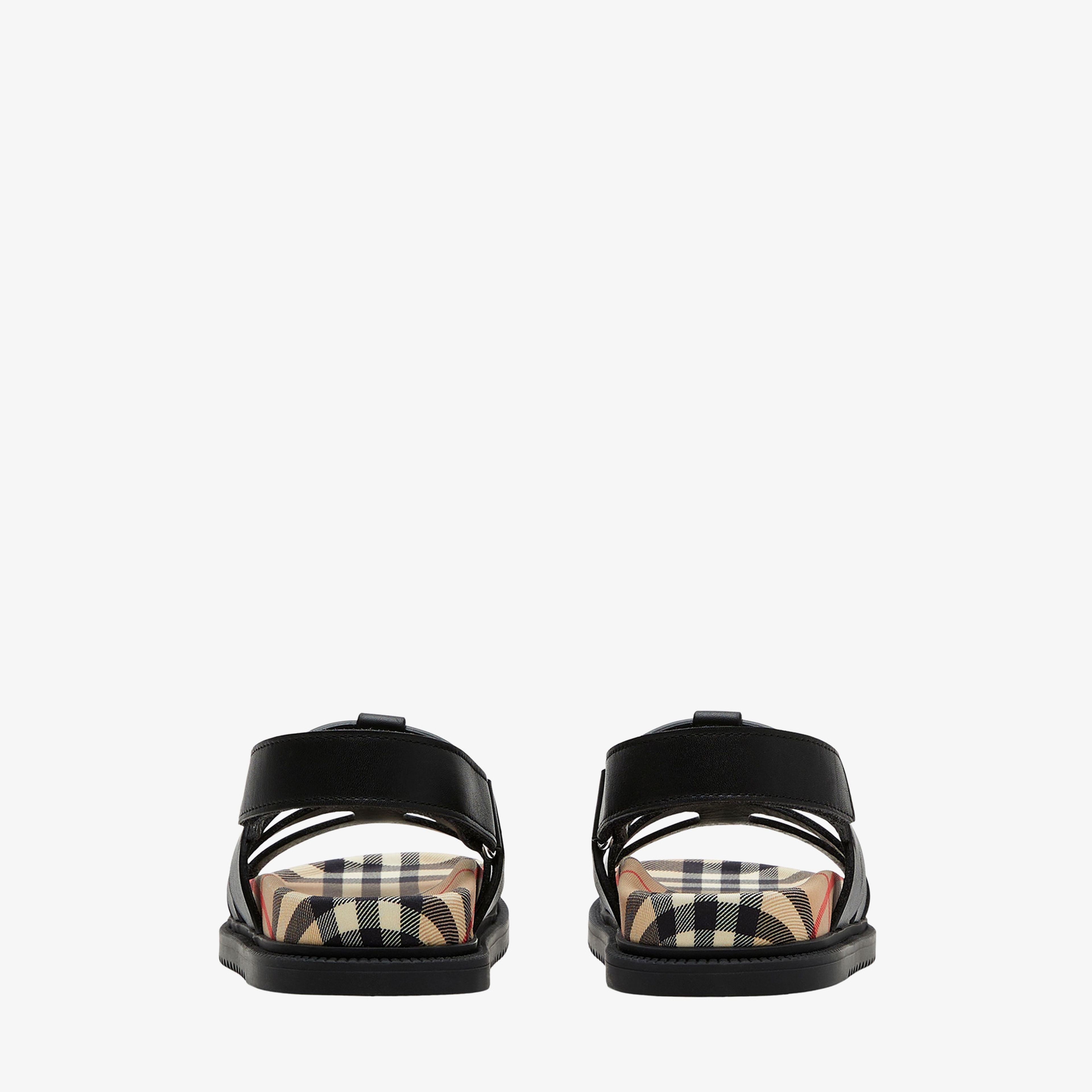 Burberry Çocuk Siyah Ayakkabı