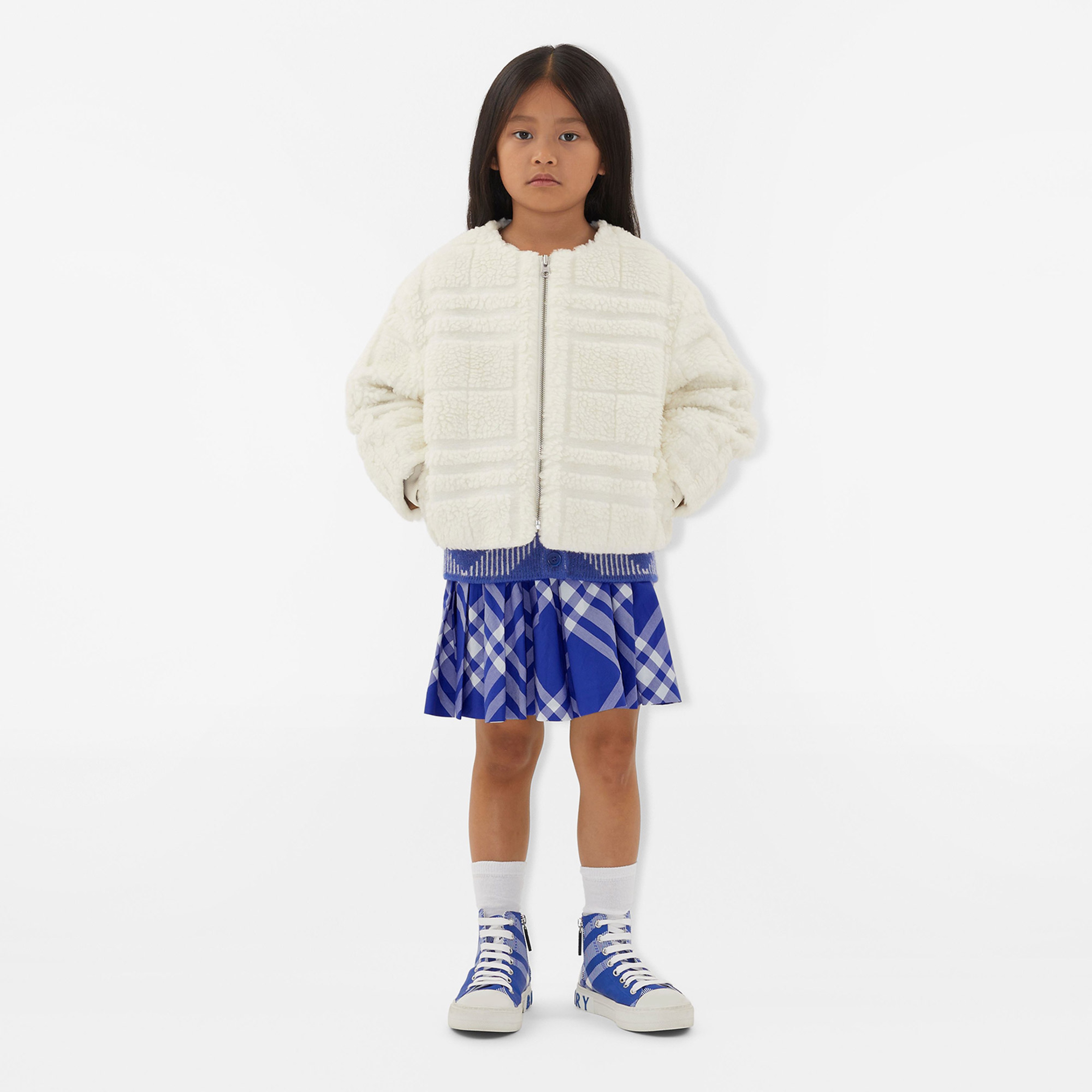 Burberry Çocuk Krem Mont