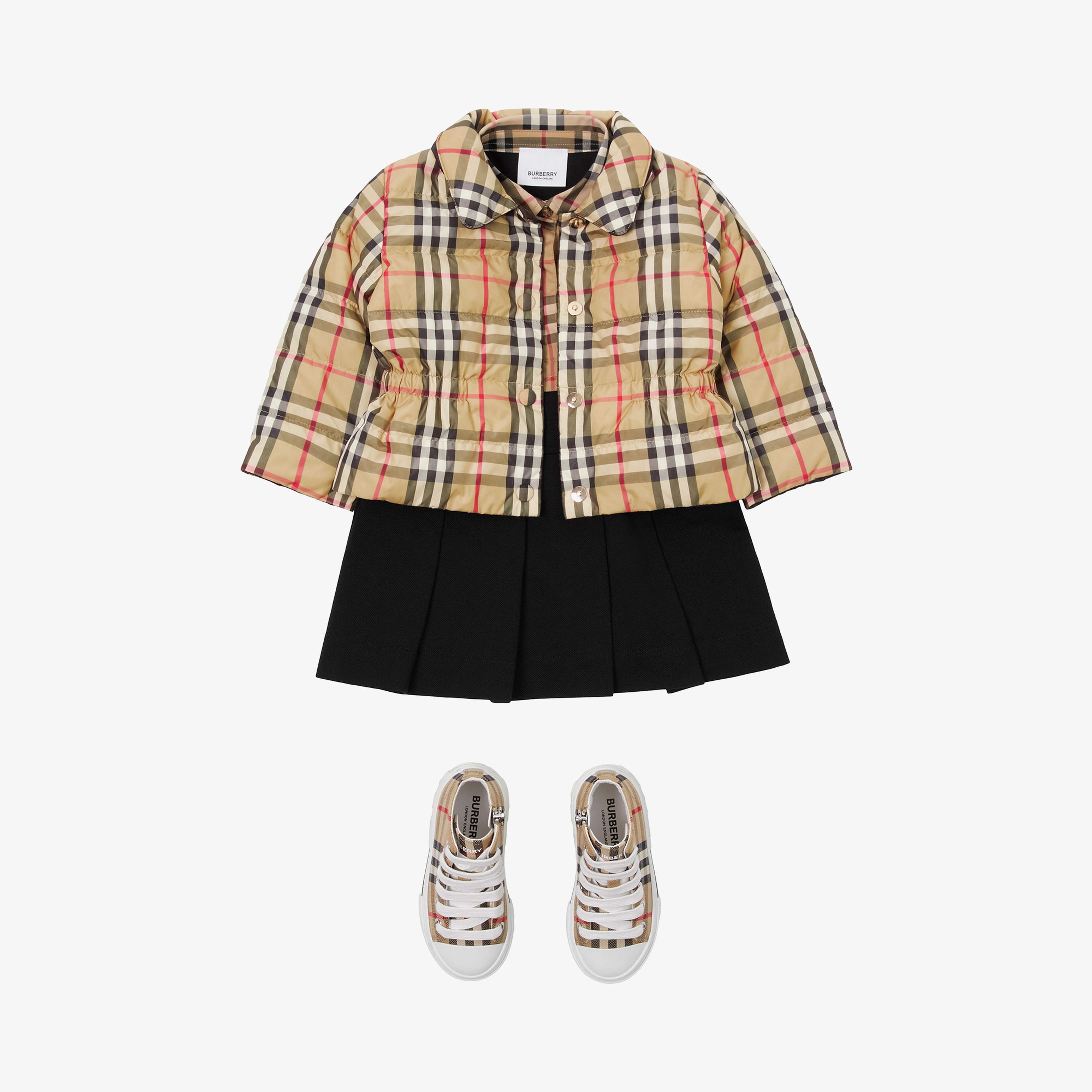 Burberry Çocuk Bej Mont