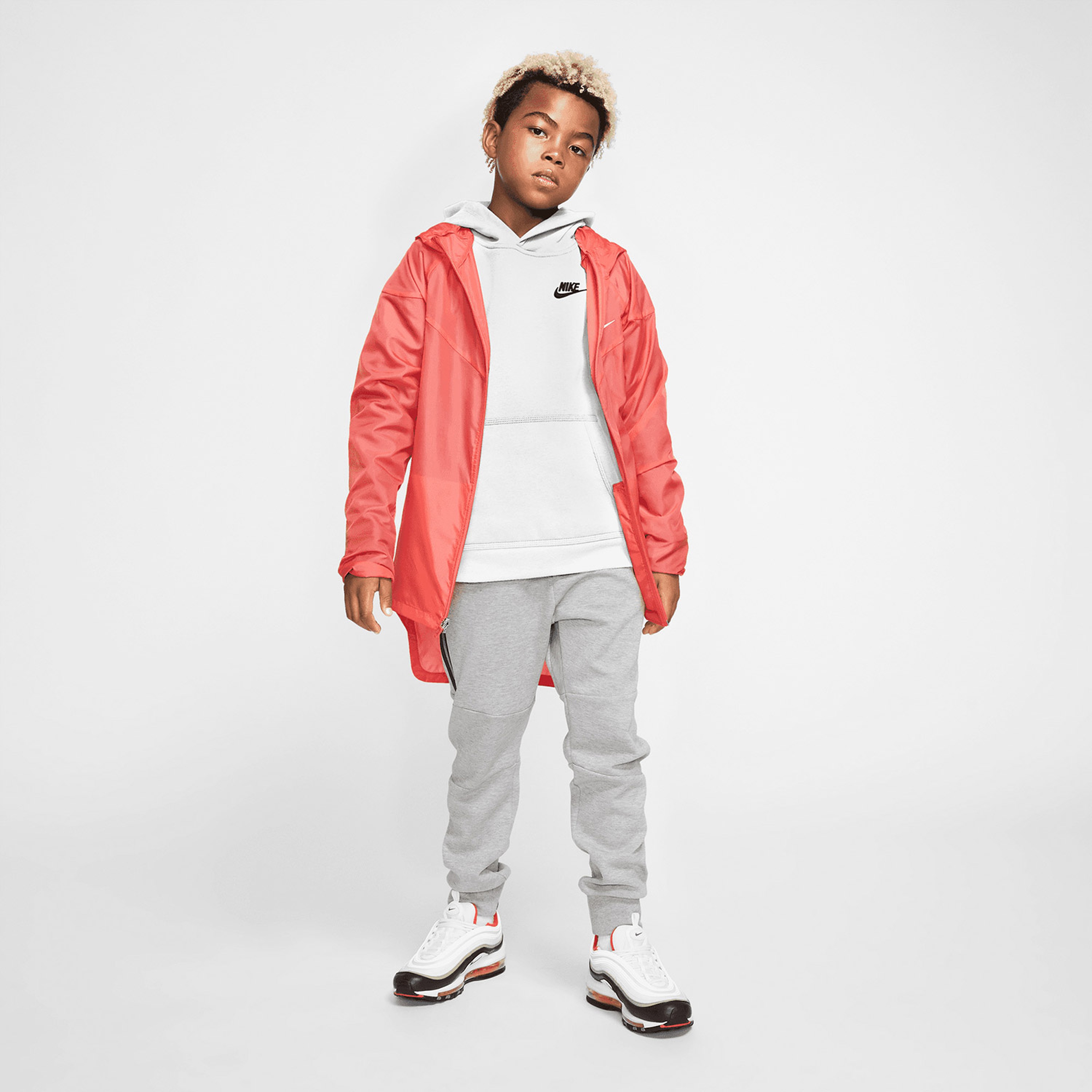 Nike Çocuk Beyaz Sweatshirt