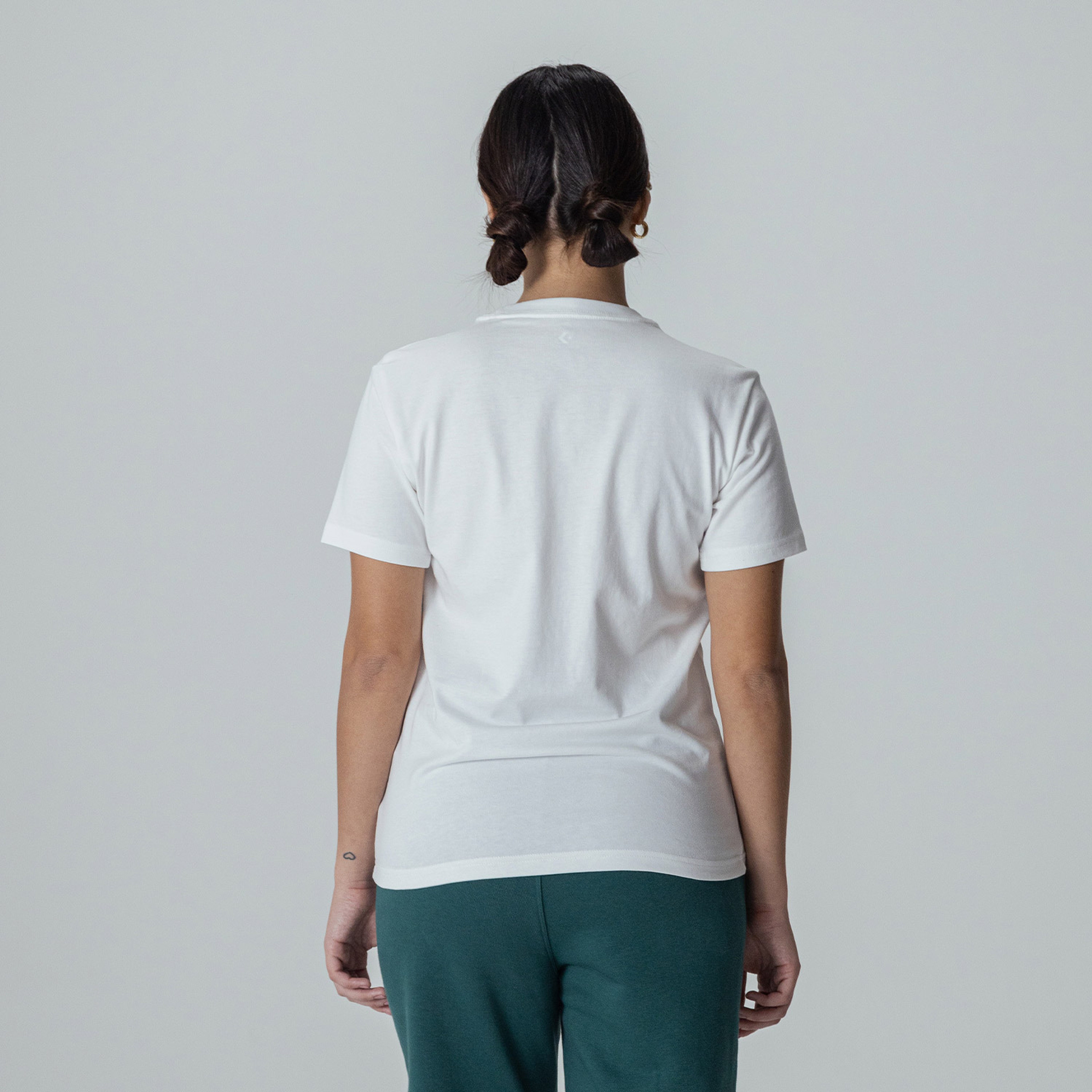 Converse On The Trails Kadın Beyaz T-Shirt