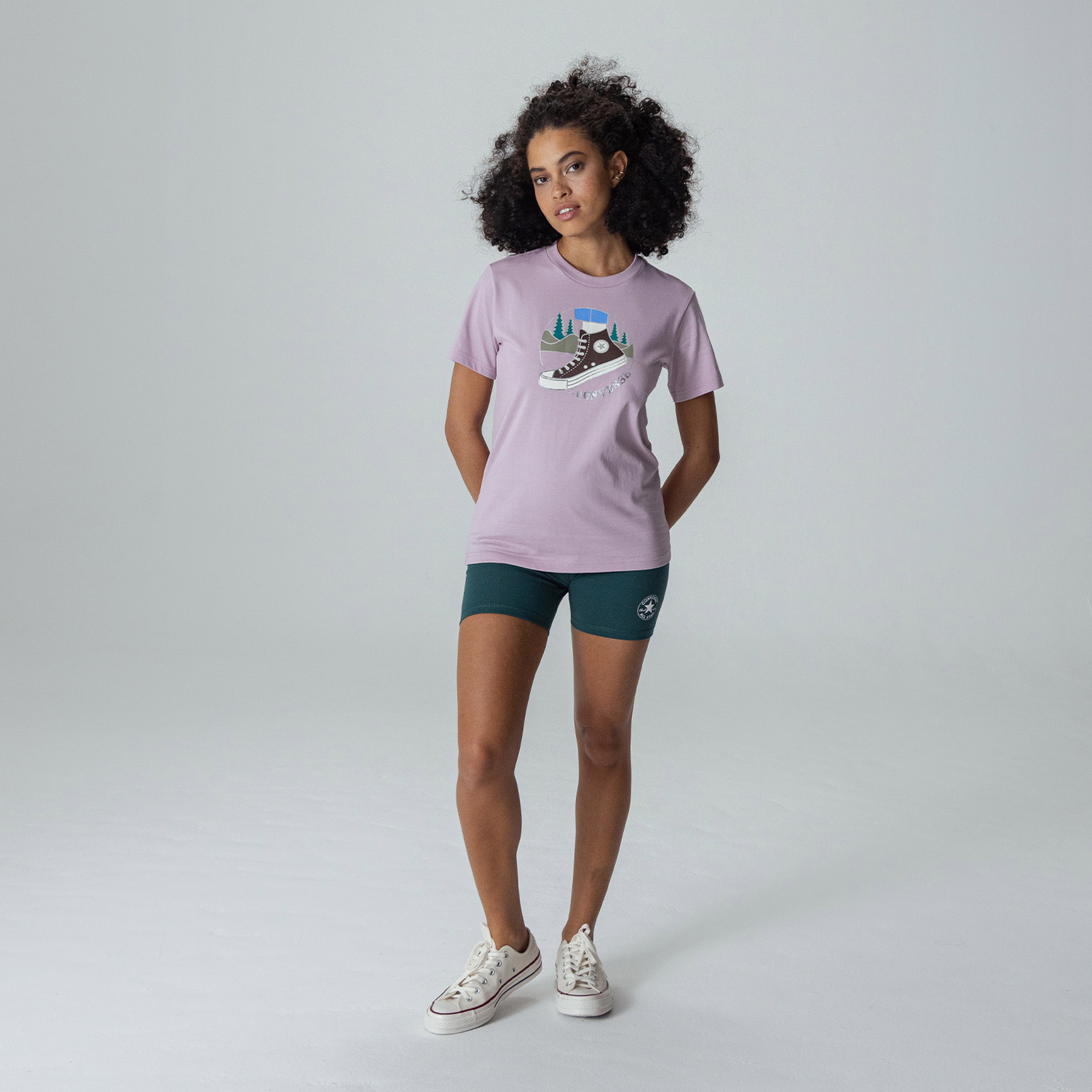 Converse On The Trails Kadın Pembe T-Shirt