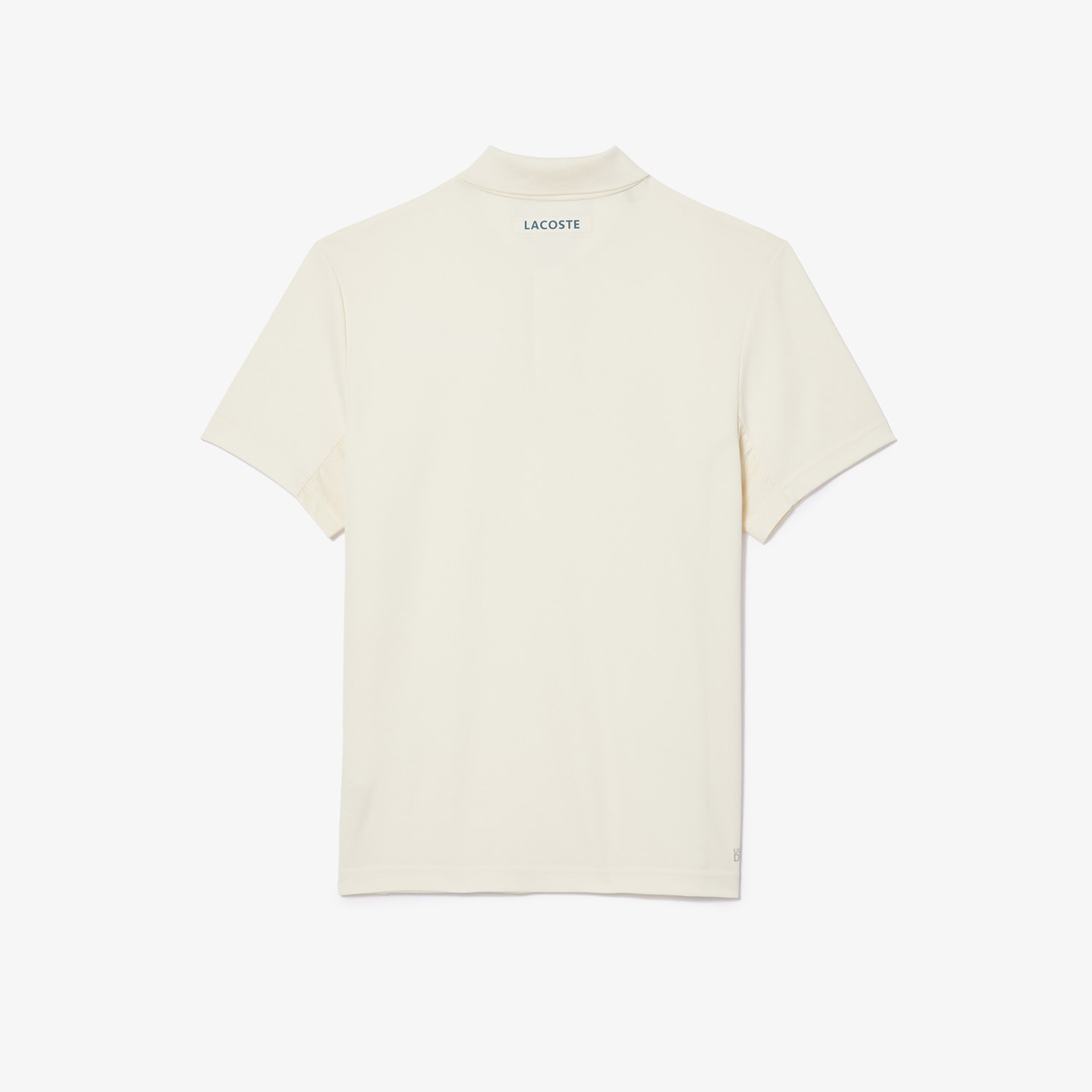 Erkek Regular Fit Renk Bloklu Beyaz Tenis Polo