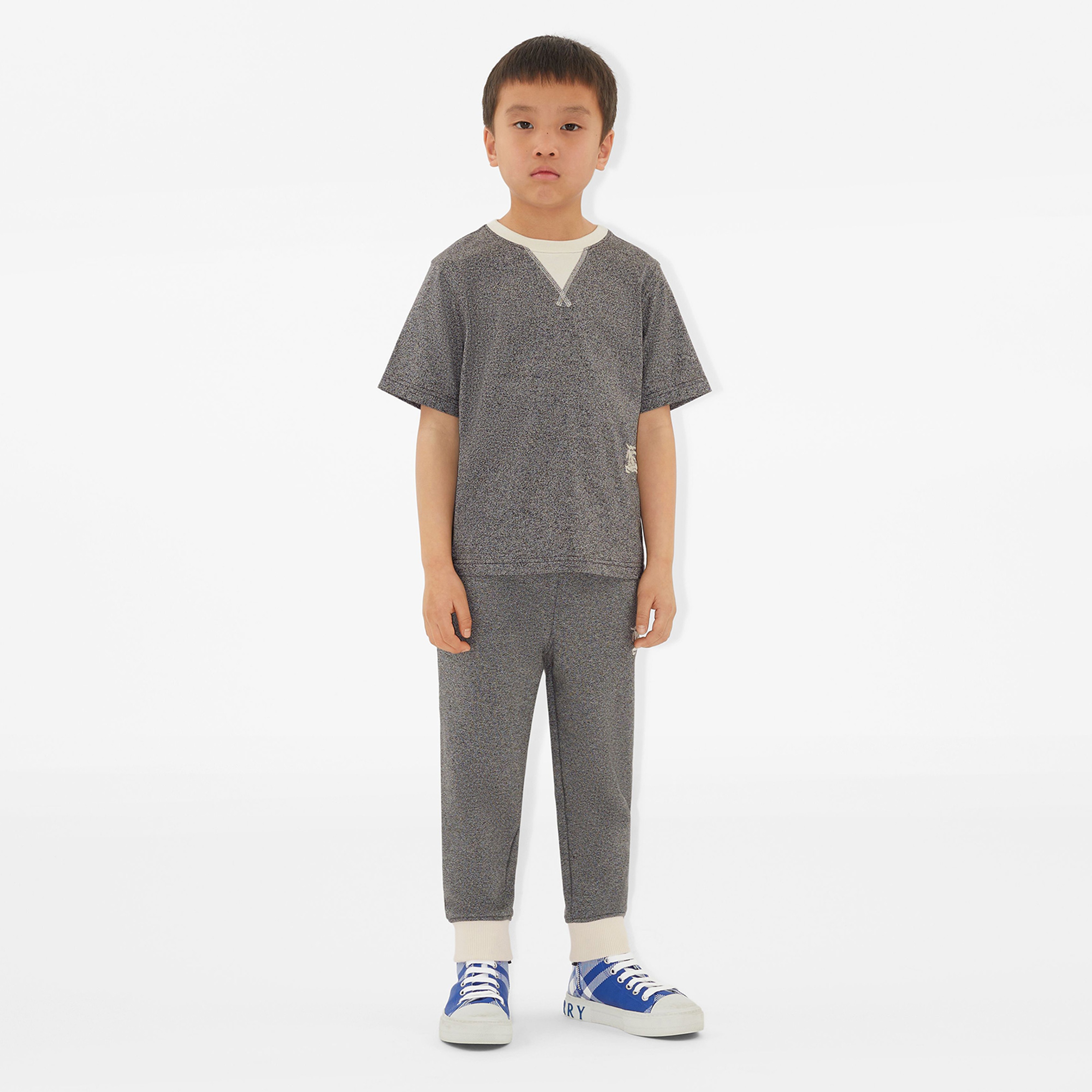 Burberry Çocuk Gri Tshirt