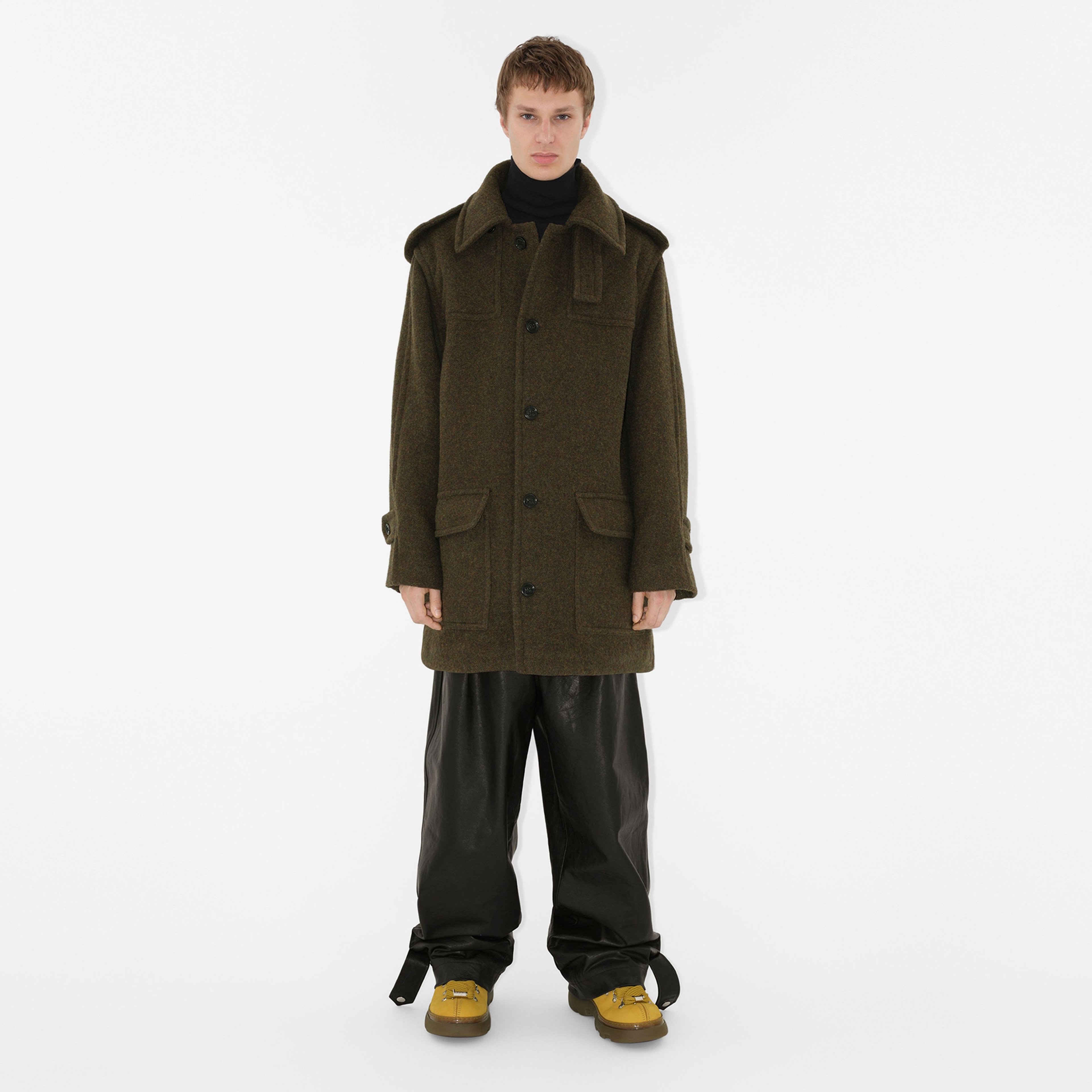 Erkek Kahverengi Mont