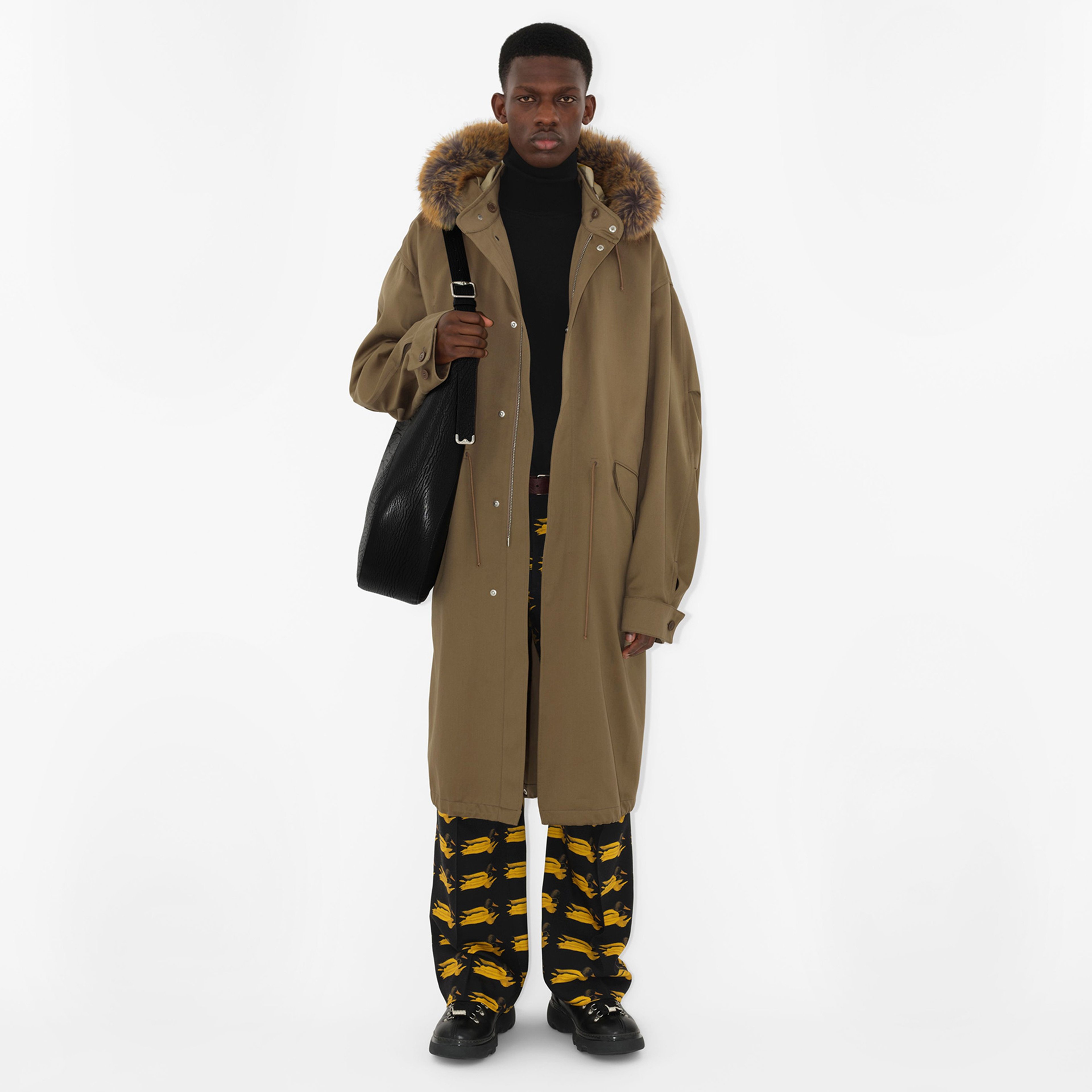 Erkek Kahverengi Mont