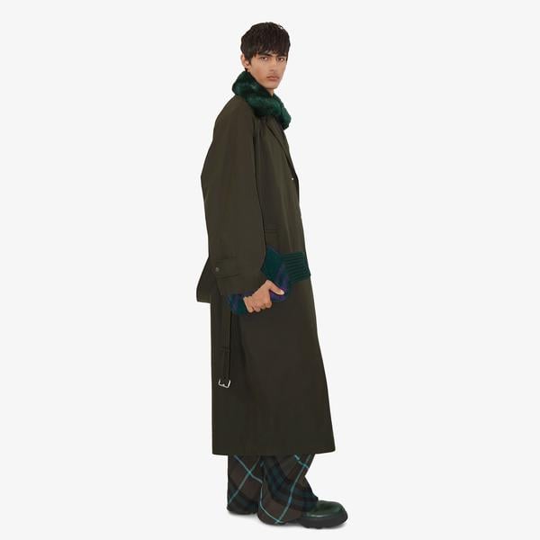 Burberry Erkek Haki Bot