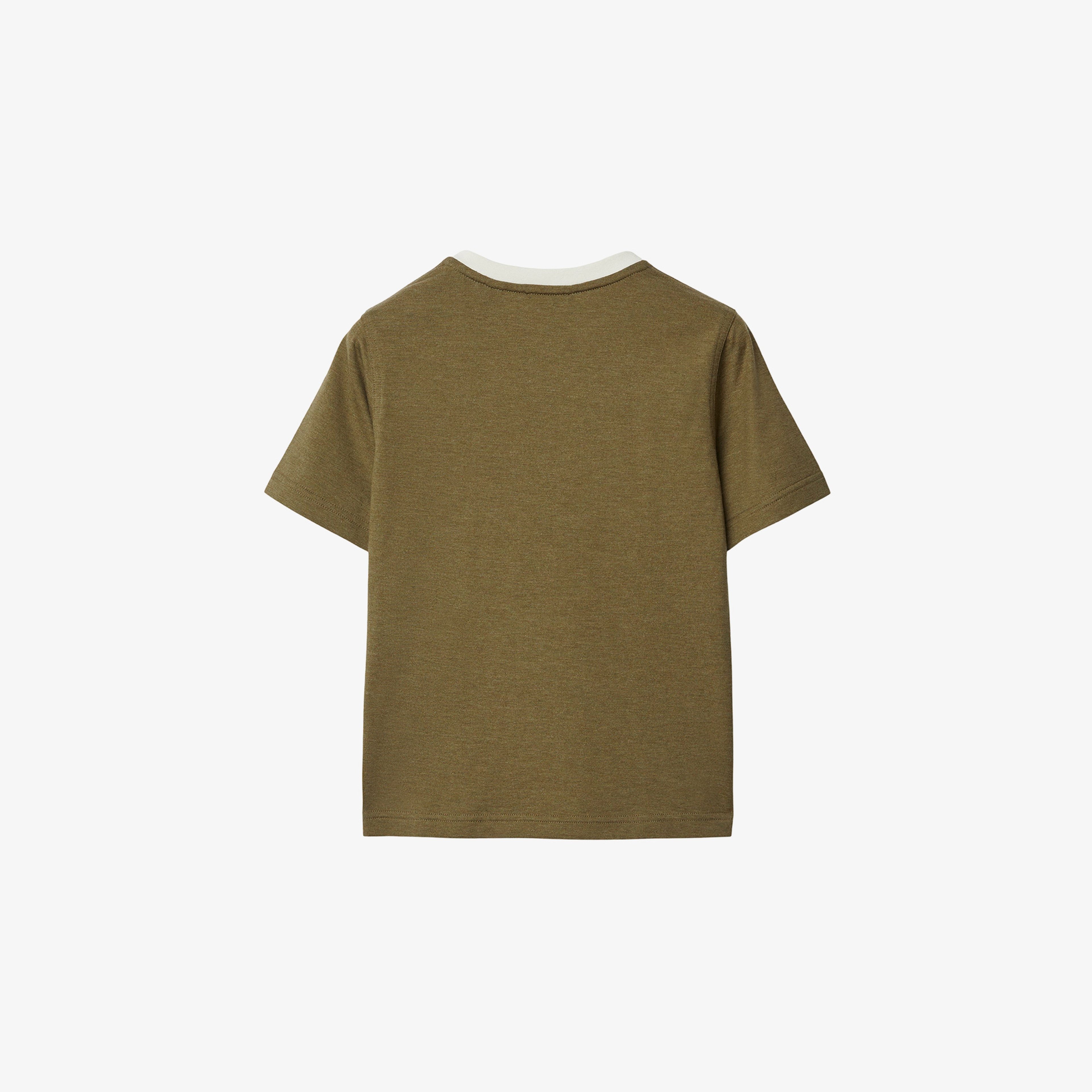 Burberry Çocuk Haki  Tshirt