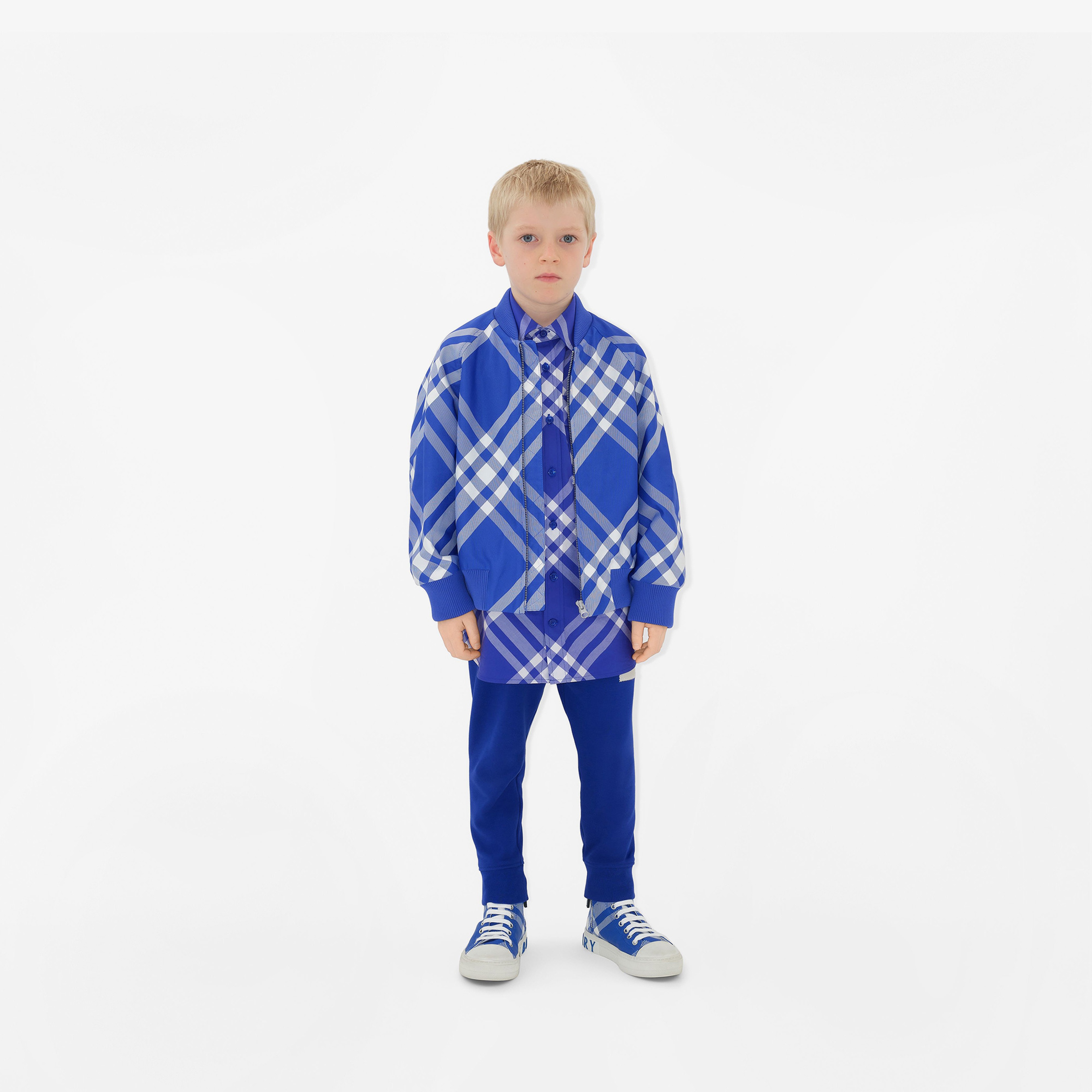 Burberry Çocuk Mavi Mont