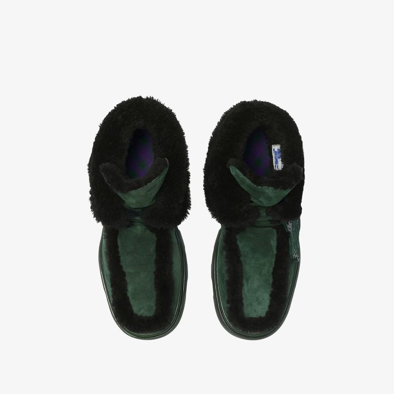 Burberry Erkek Haki Bot