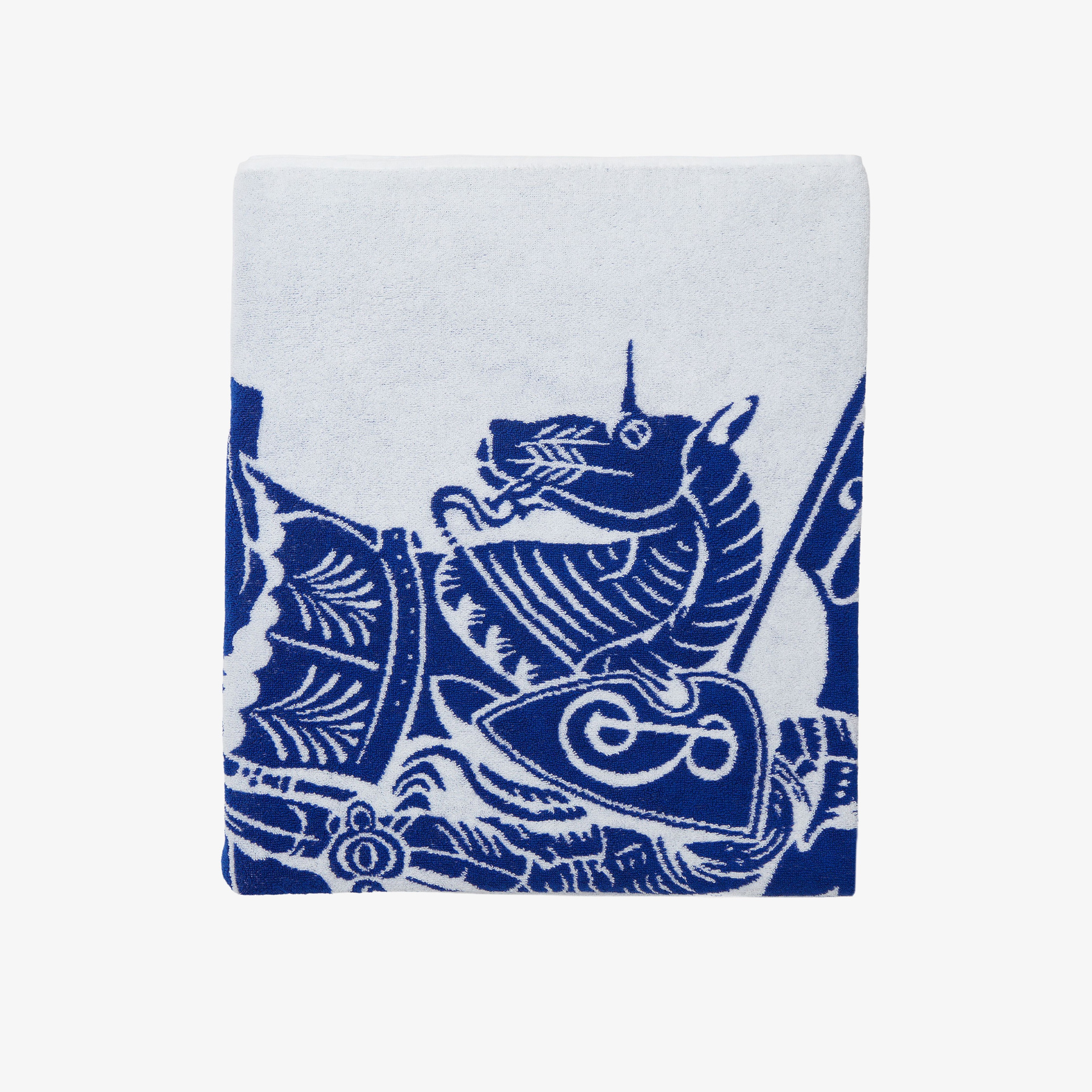 Burberry Unisex Lacivert Havlu