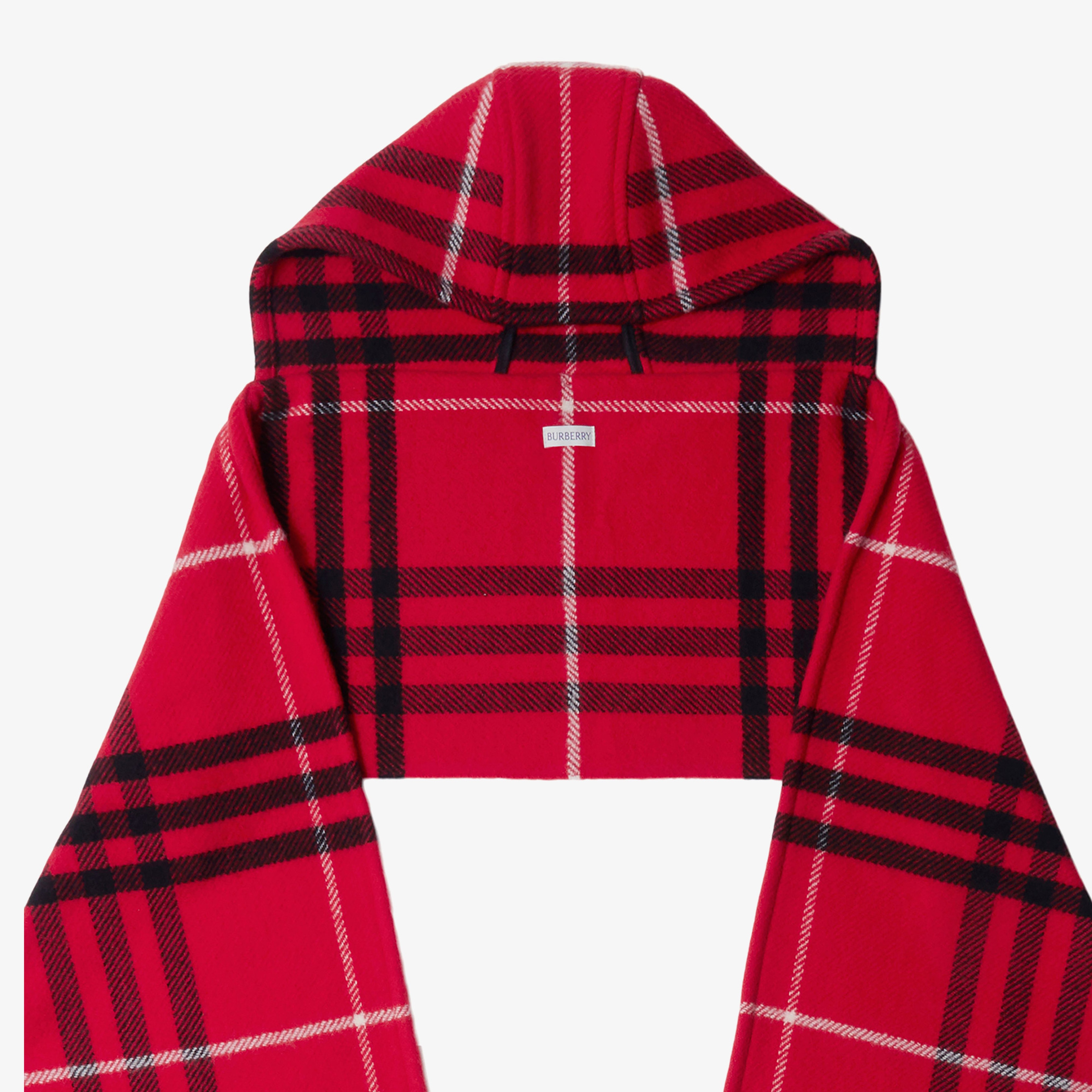 Burberry Unisex Kırmızı Atkı