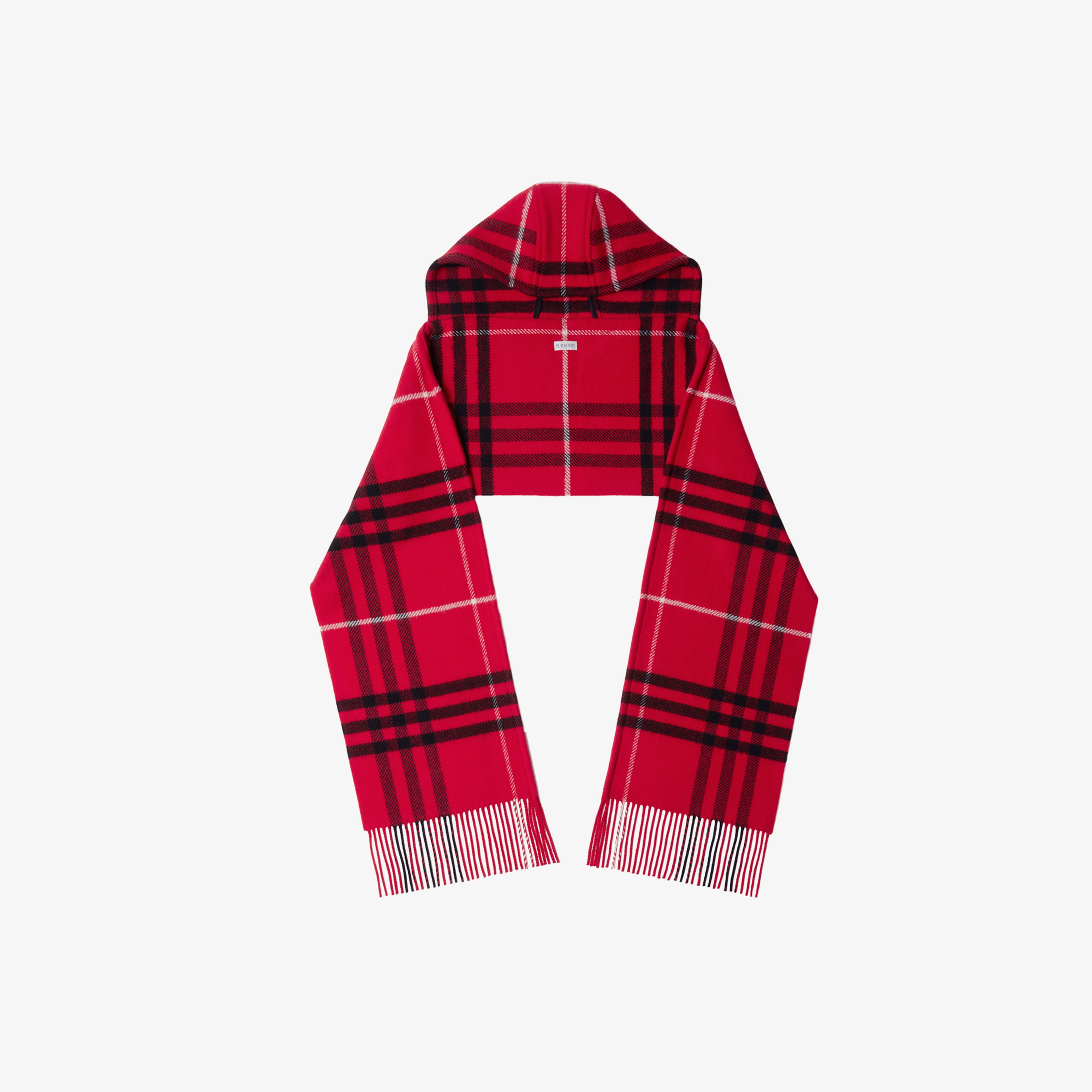 Burberry Unisex Kırmızı Atkı
