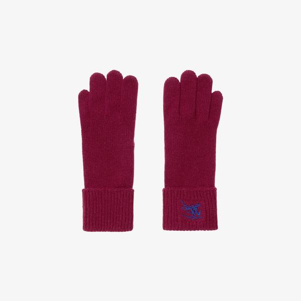 Burberry Unisex Kırmızı Eldiven