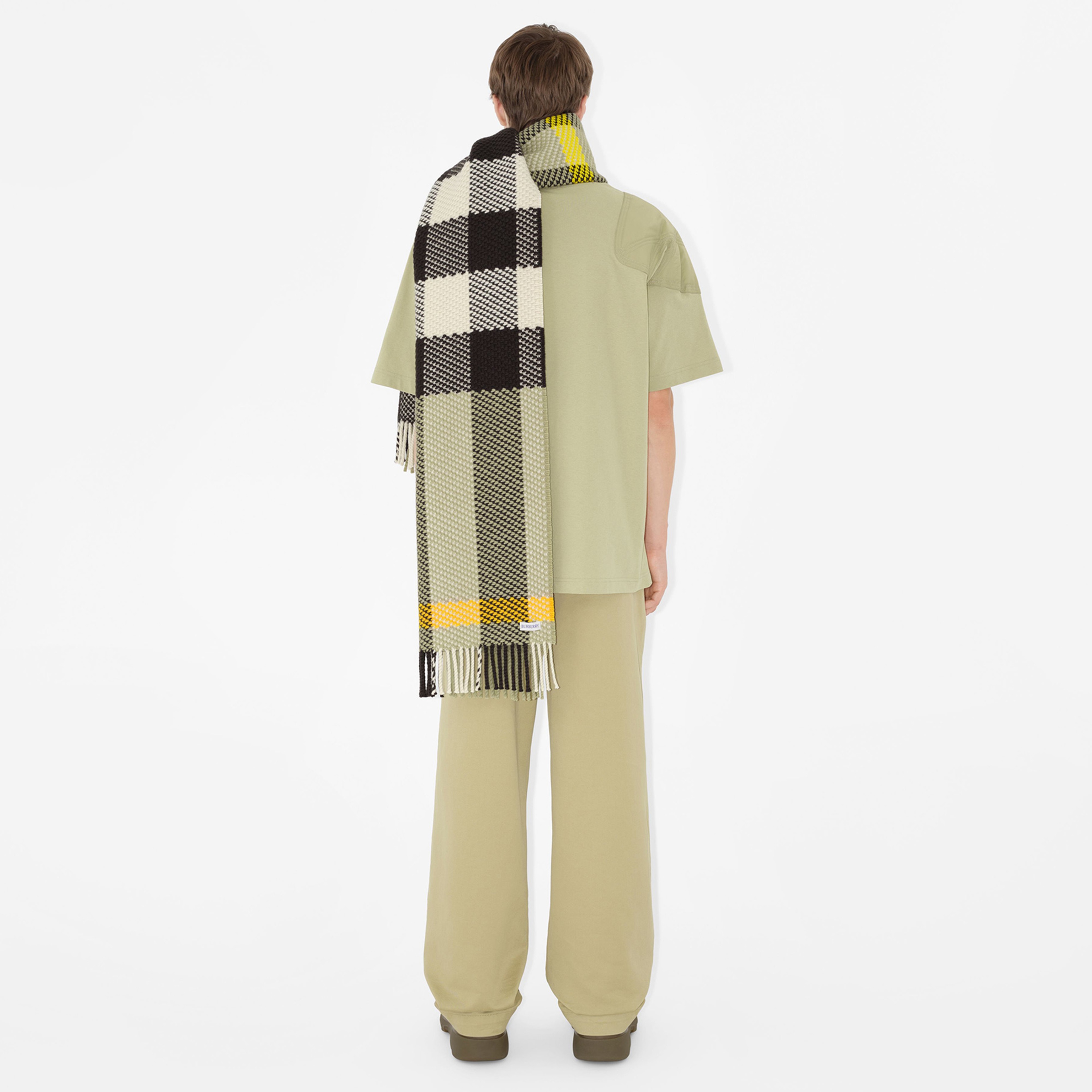 Burberry Unisex Bej Atkı