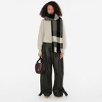 Burberry Unisex Siyah Atkı