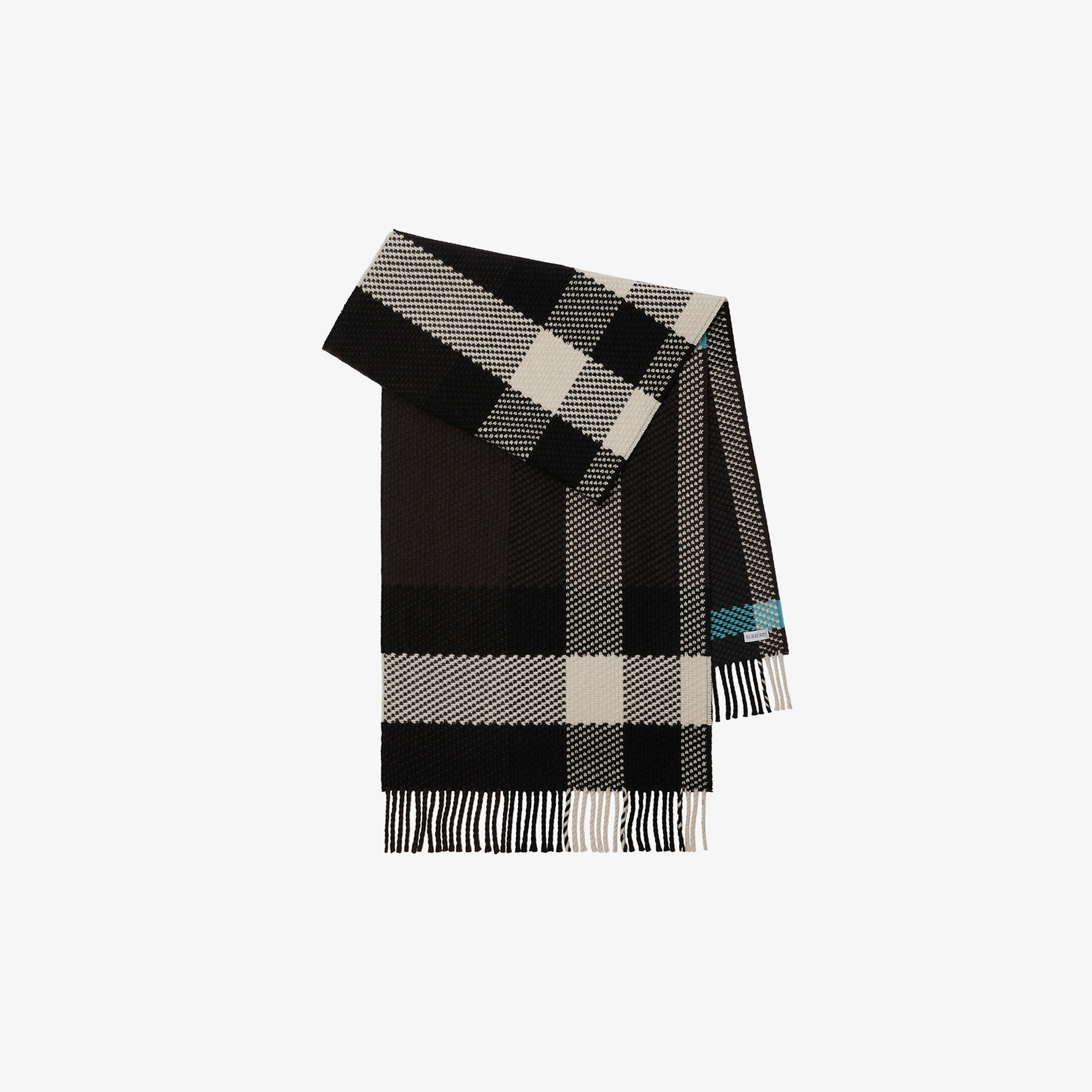 Burberry Unisex Siyah Atkı