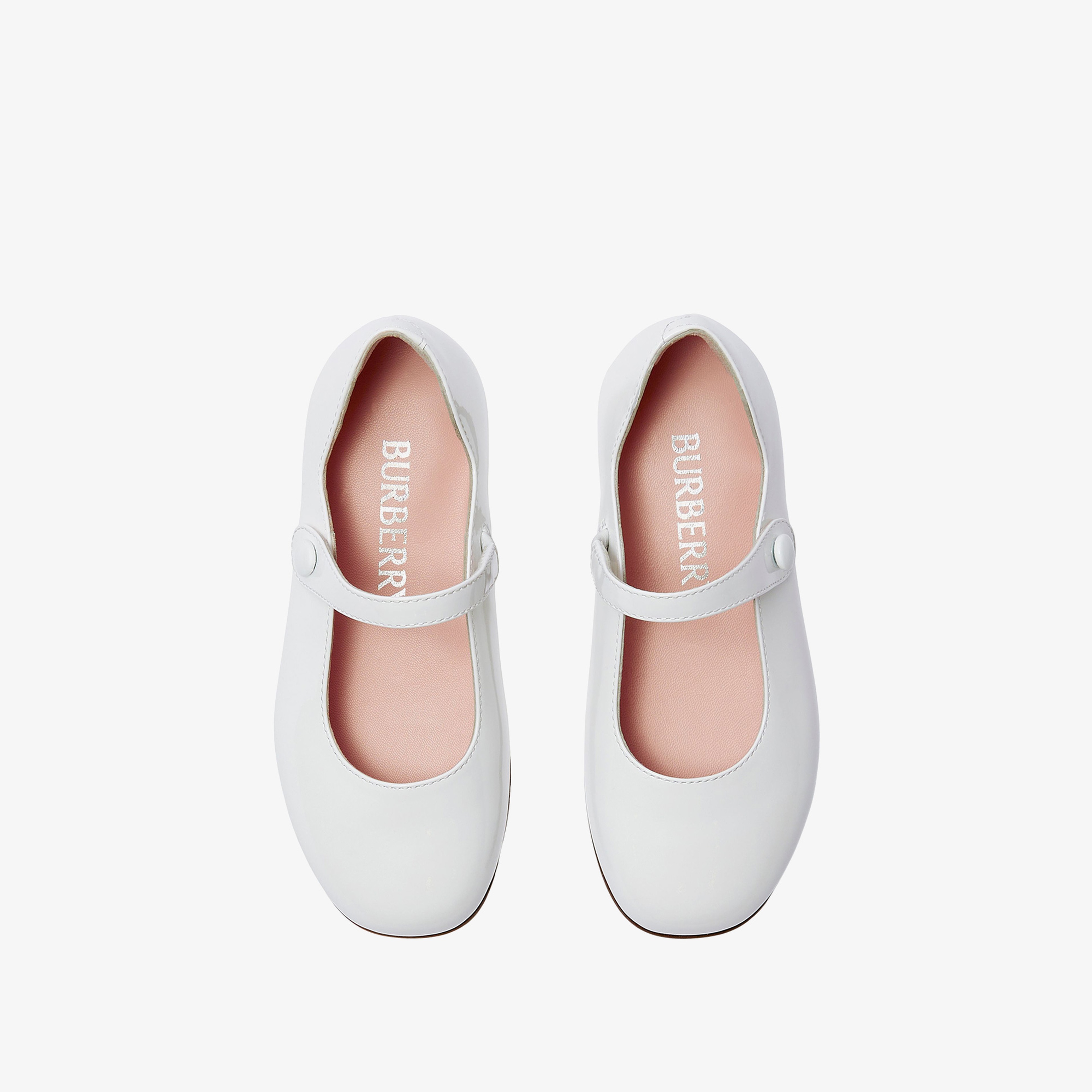 Burberry Çocuk Beyaz Ayakkabı