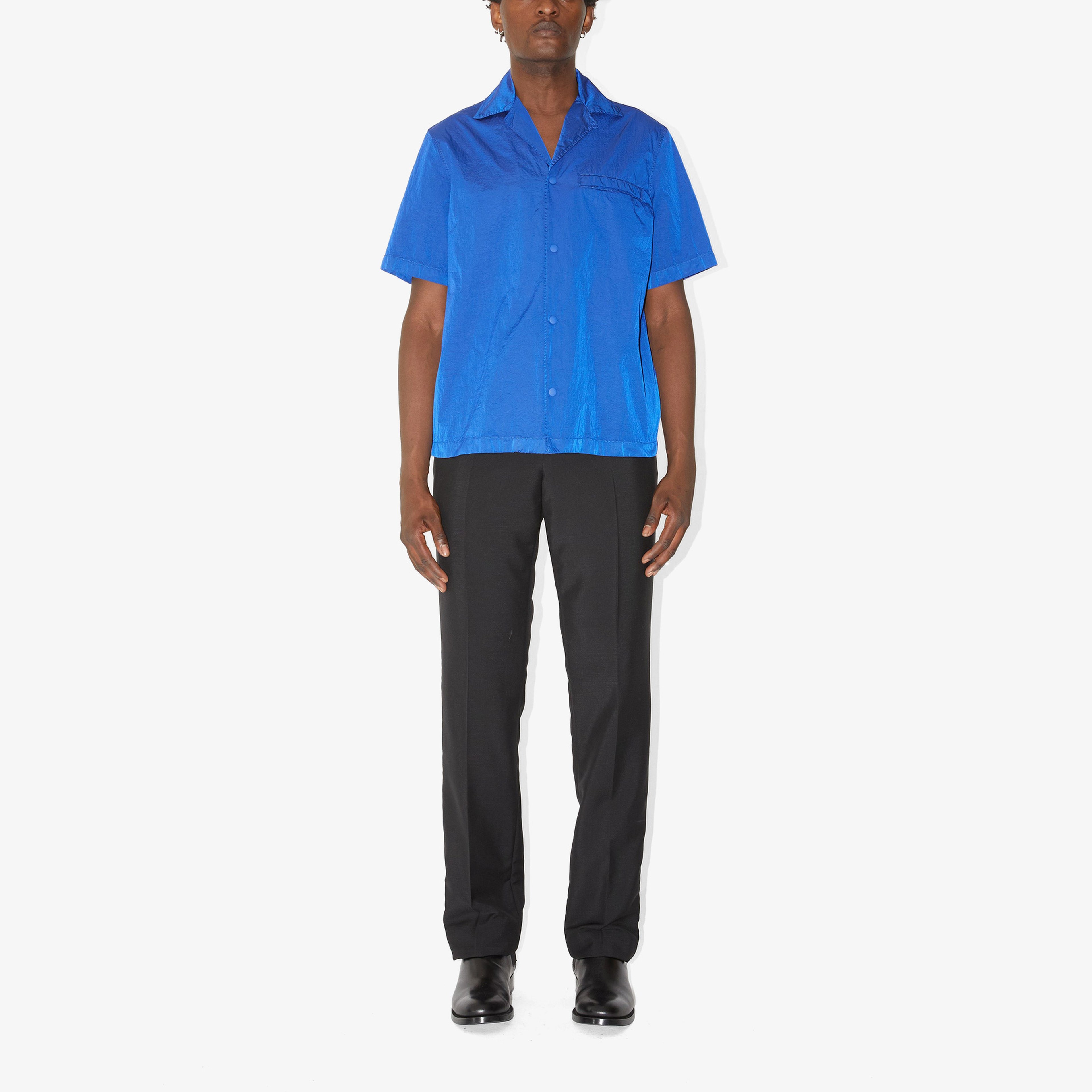 Burberry Erkek Lacivert Gömlek