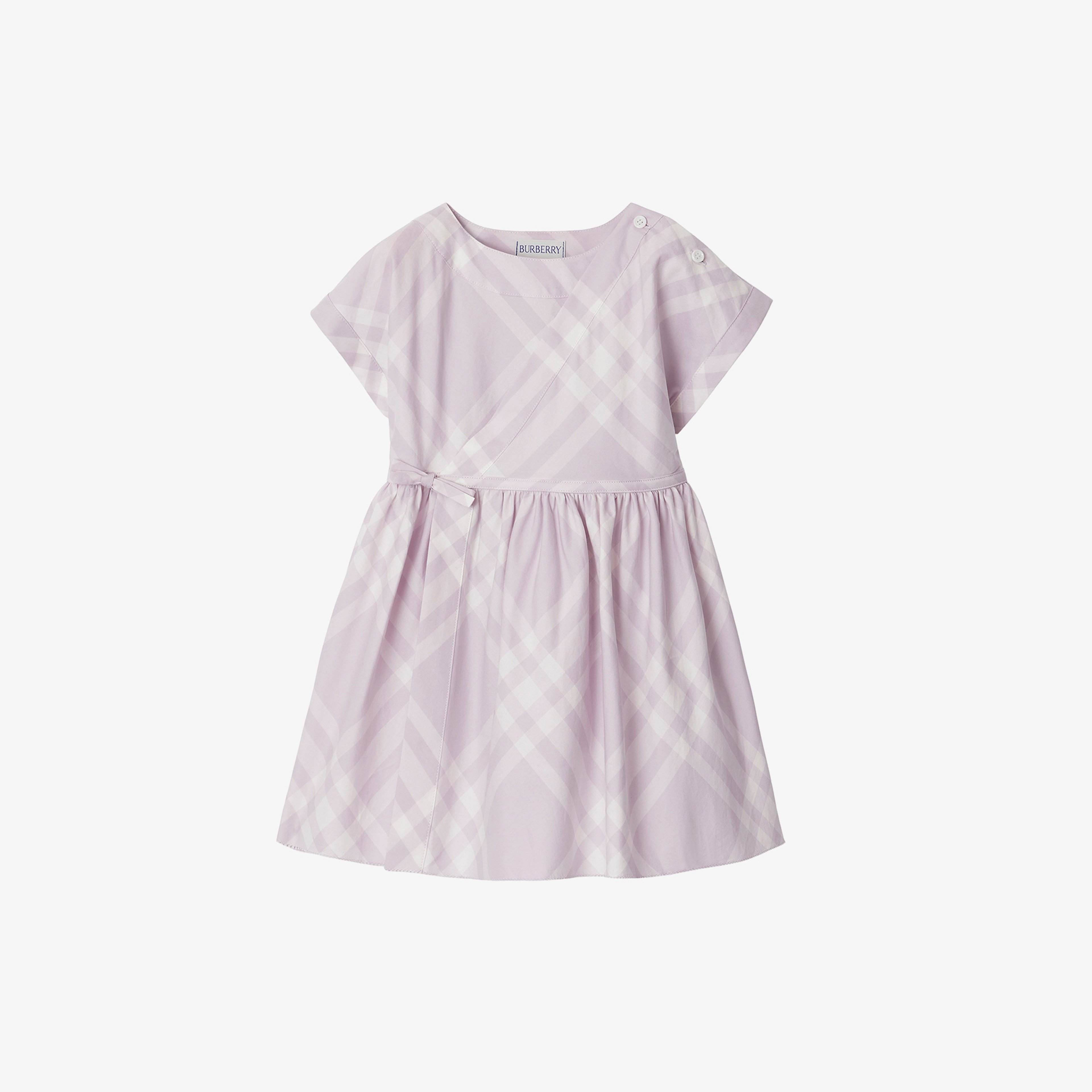 Burberry Çocuk Mor Elbise