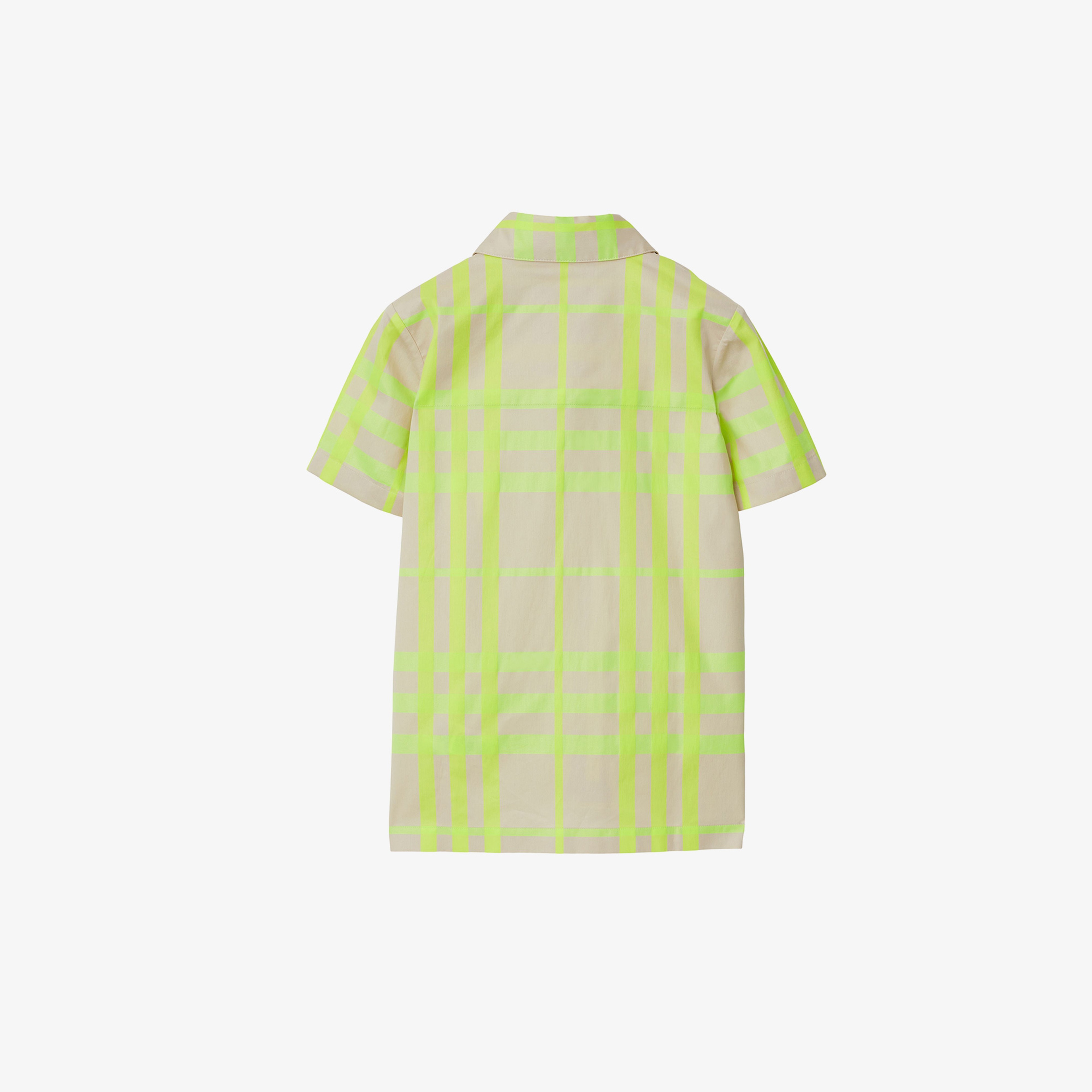 Burberry Çocuk Yeşil Gömlek