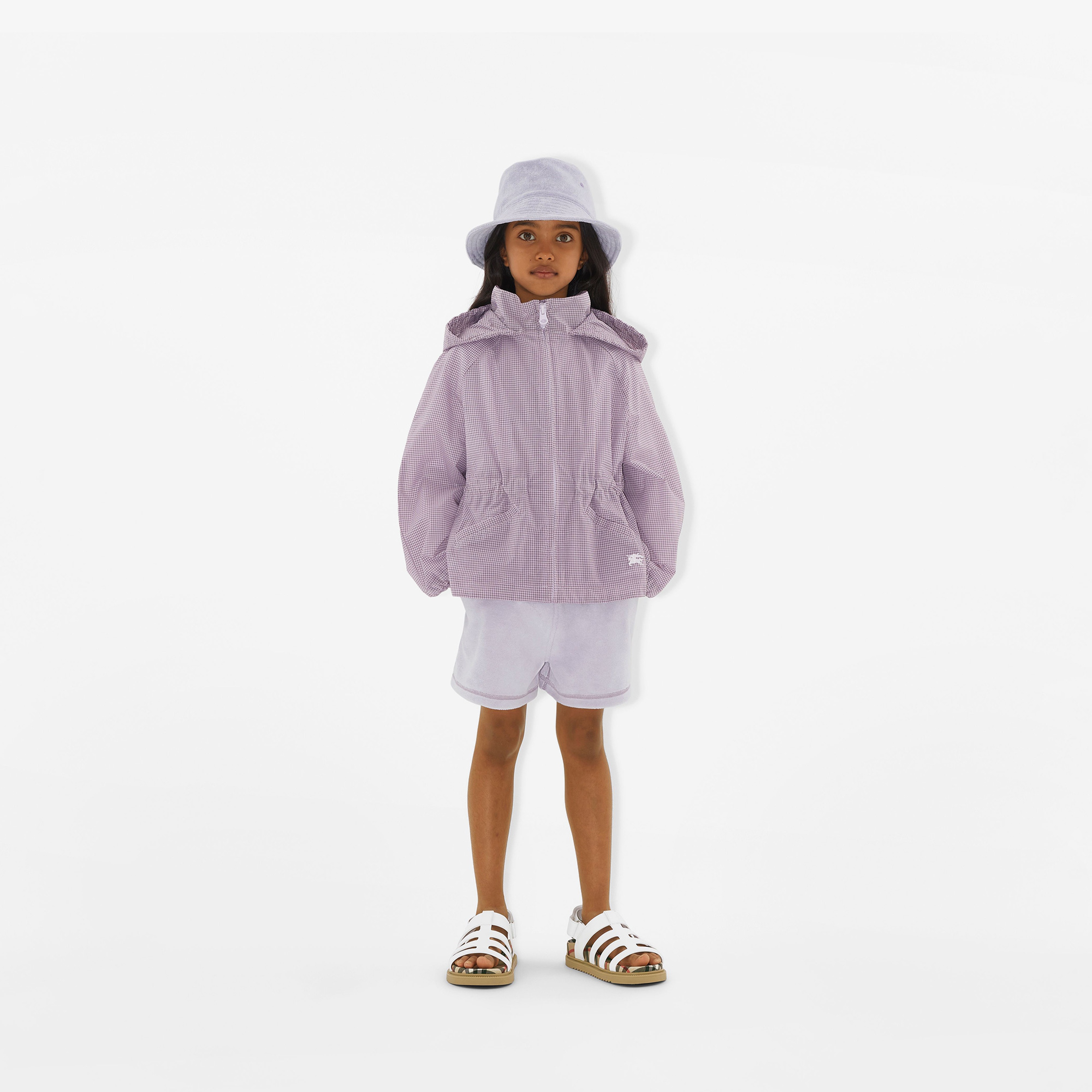 Burberry Çocuk Mor Şapka