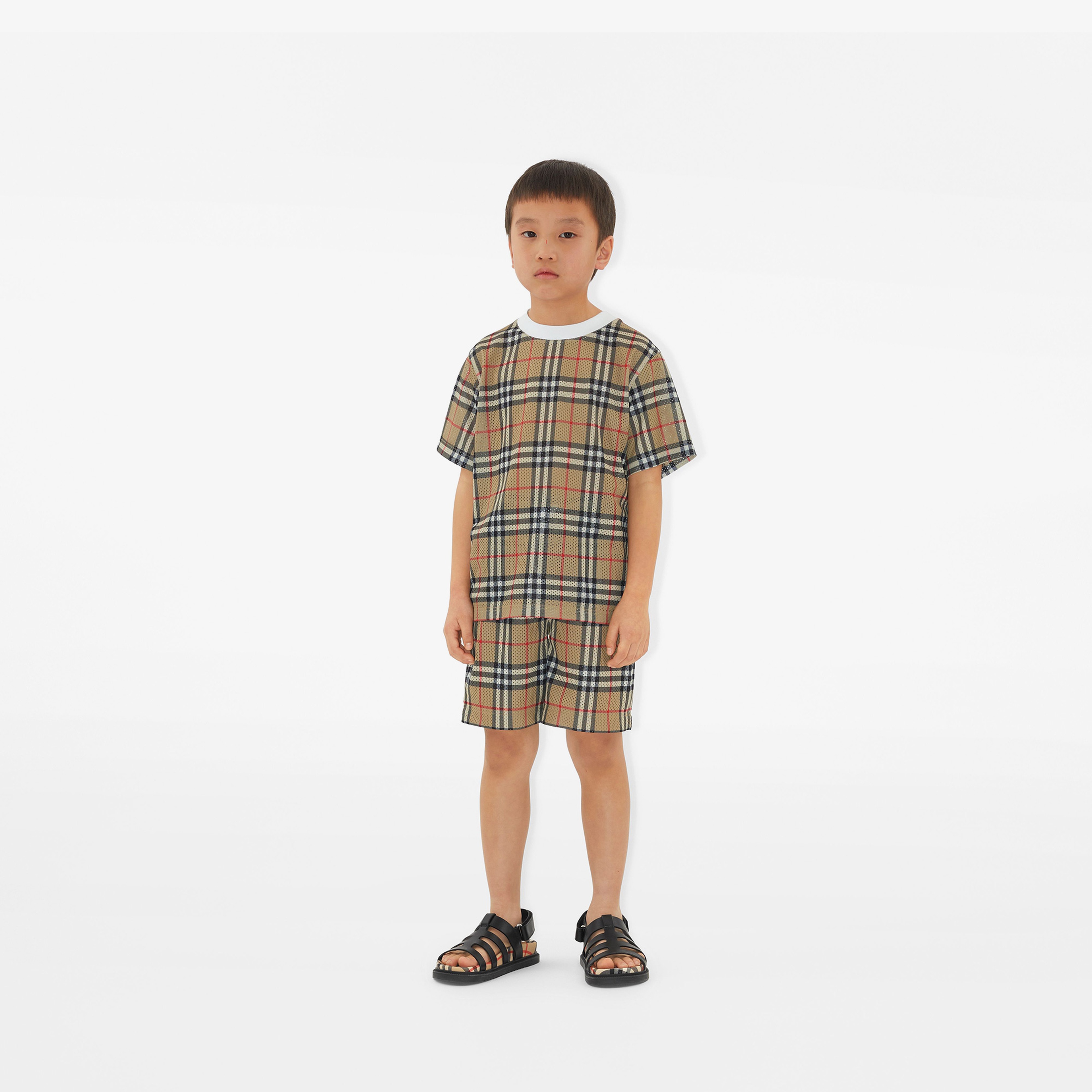 Burberry Çocuk Bej Şort