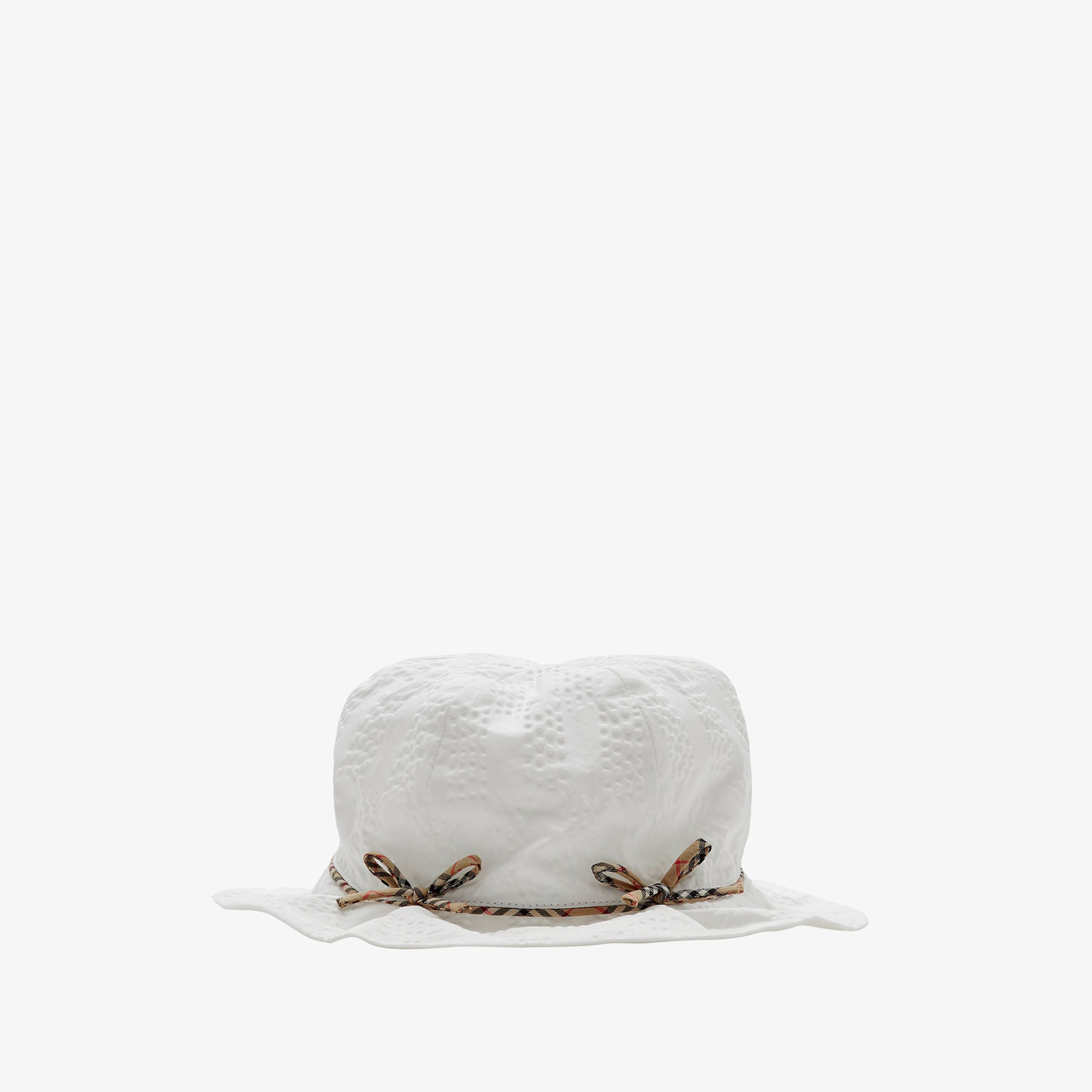 Burberry Çocuk Beyaz Bebek Seti