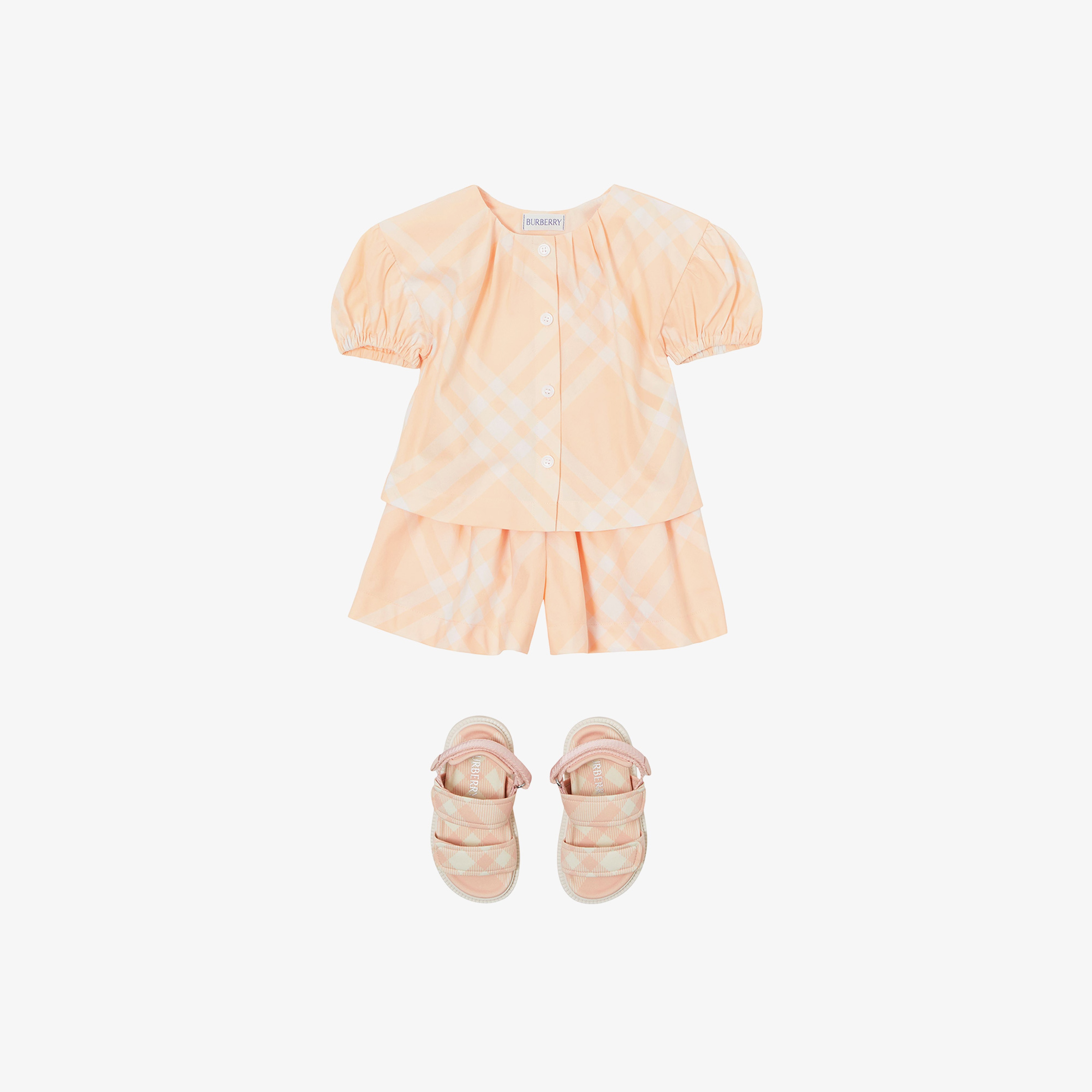 Burberry Çocuk Pembe Şort