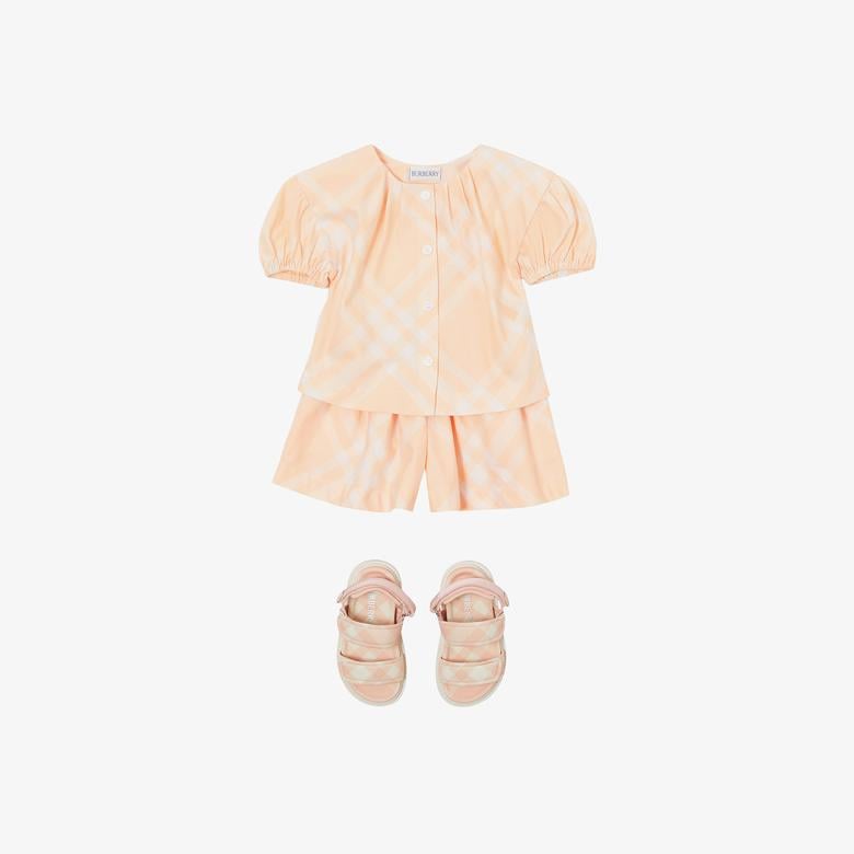 Burberry Çocuk Pembe Şort