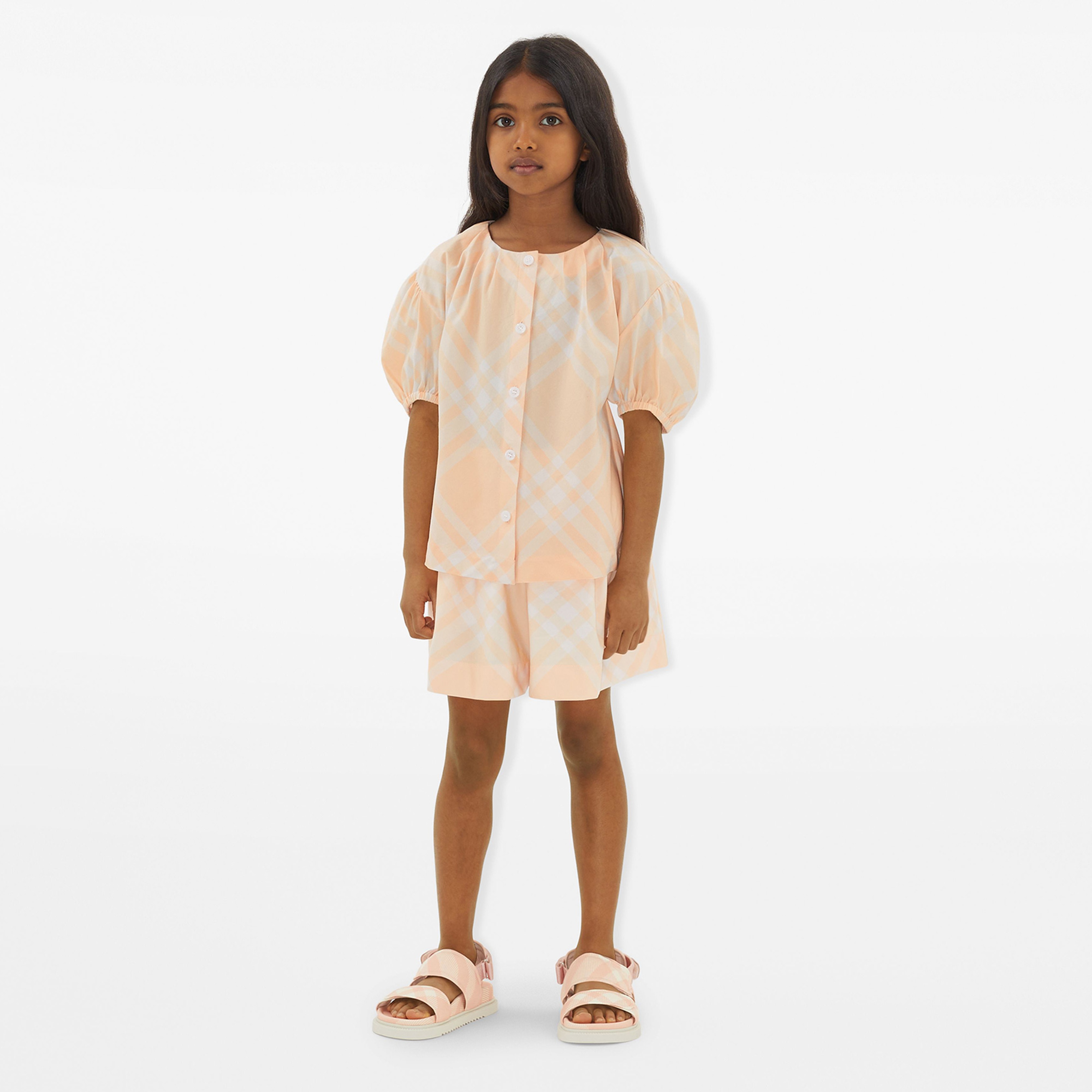 Burberry Çocuk Pembe Şort