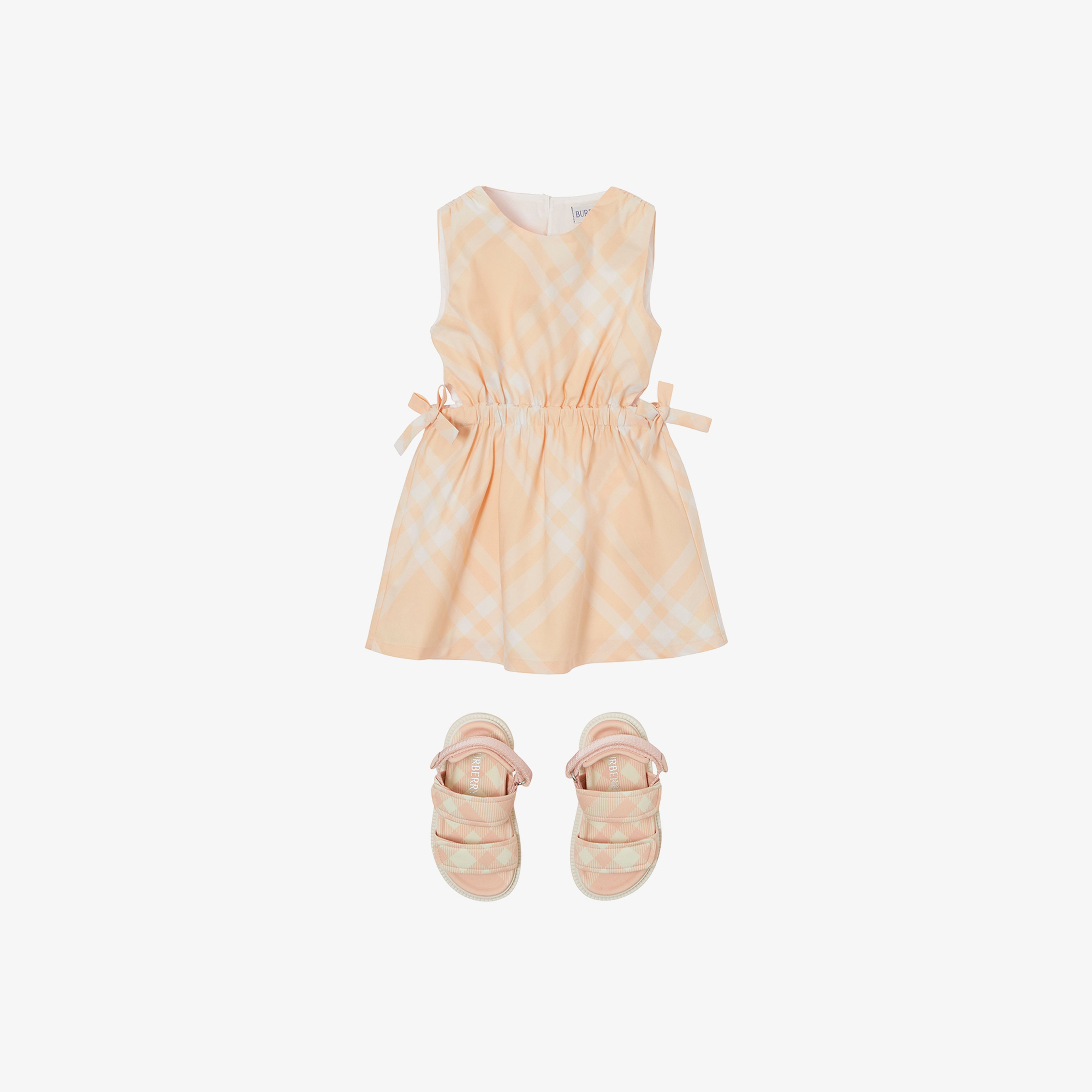 Burberry Çocuk Pembe Elbise