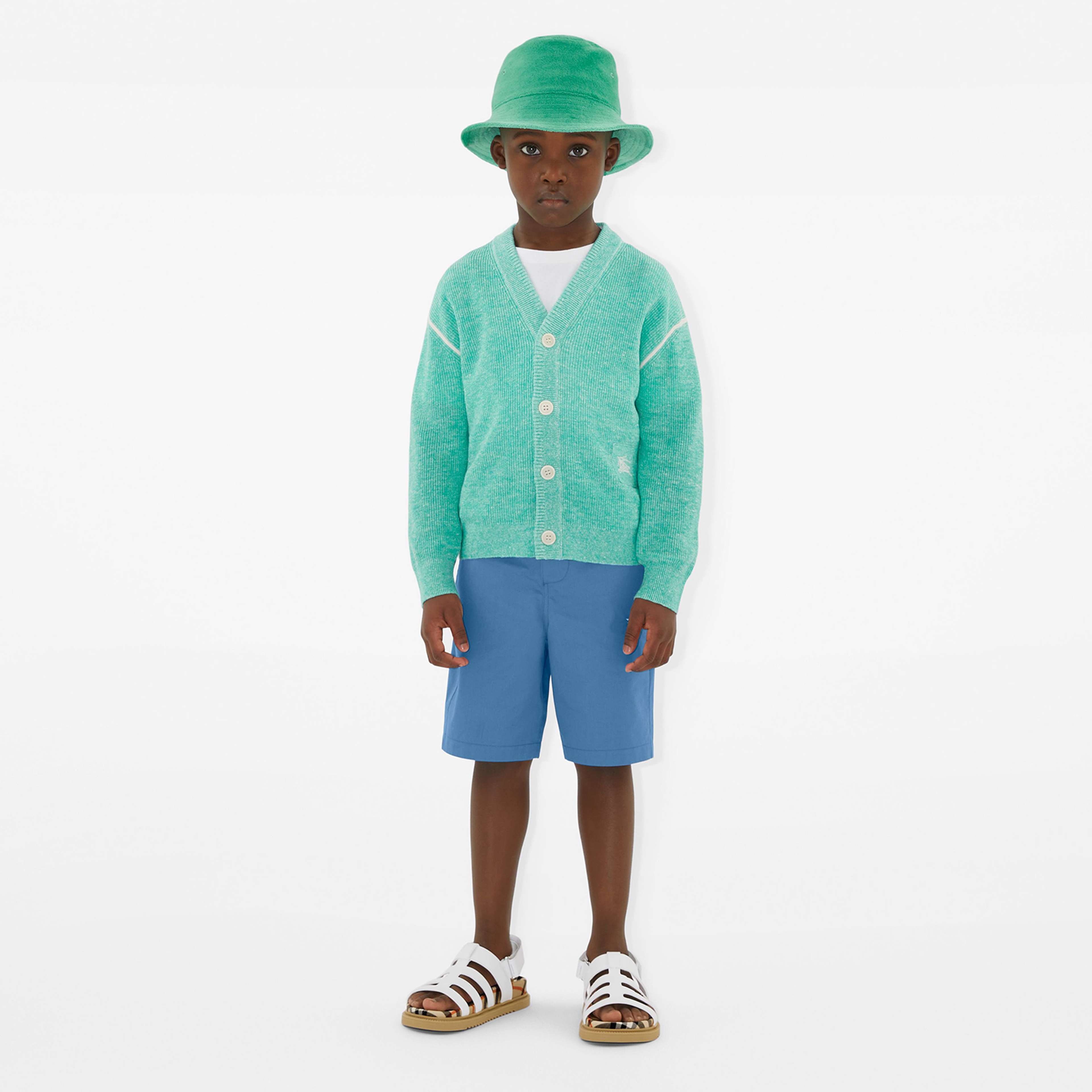 Burberry Çocuk Yeşil Hırka