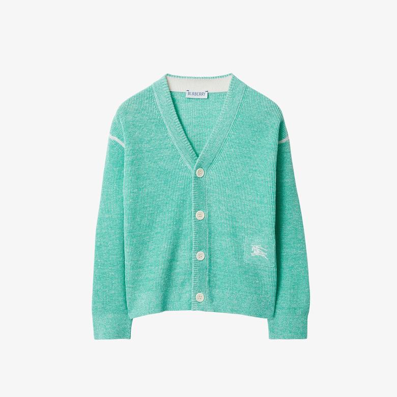 Burberry Çocuk Yeşil Hırka