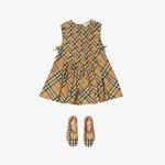 Burberry Çocuk Bej Elbise