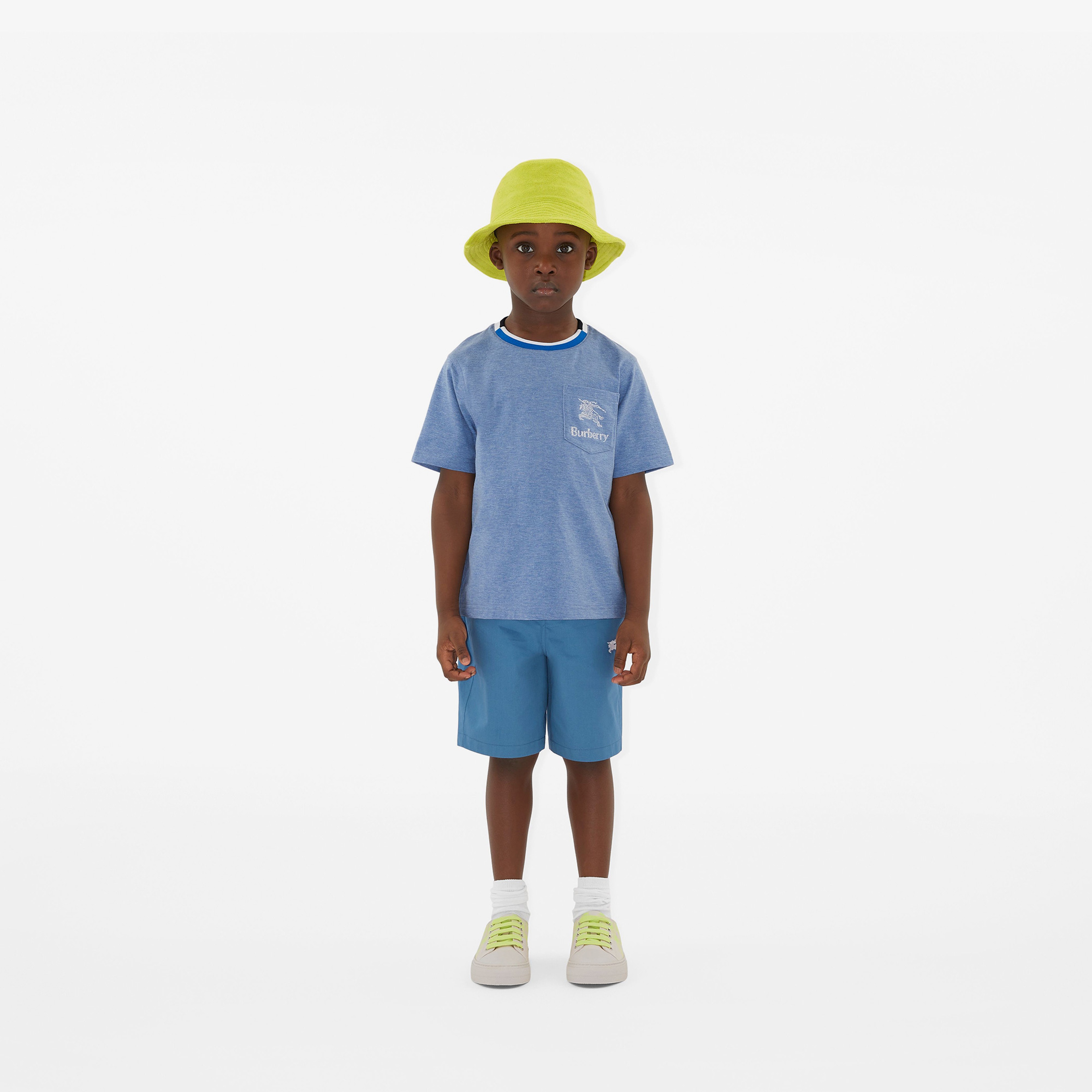 Burberry Çocuk Yeşil Şapka