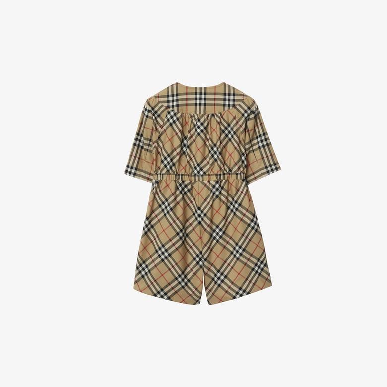 Burberry Çocuk Bej Çocuk Tulumu