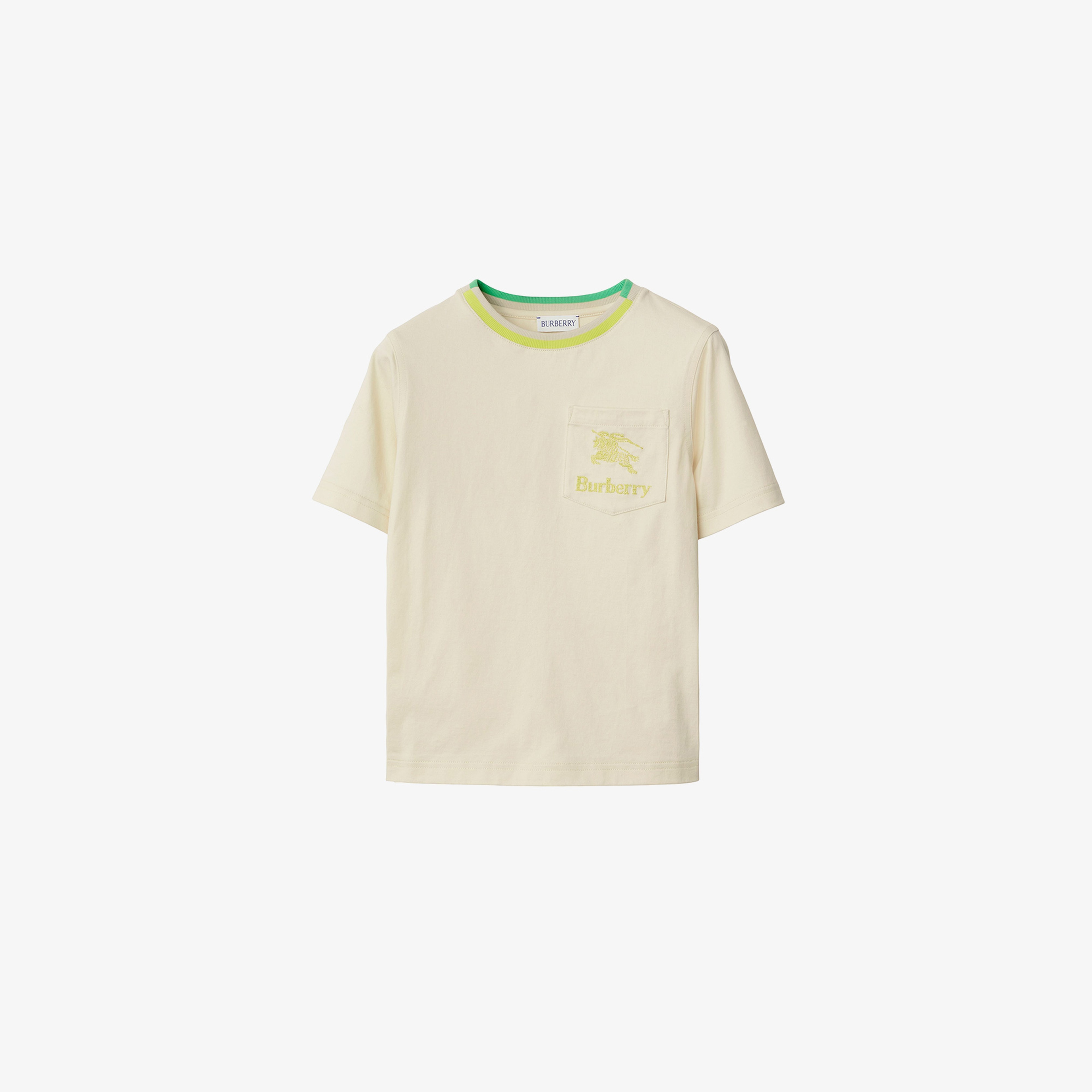 Burberry Çocuk Krem Tshirt