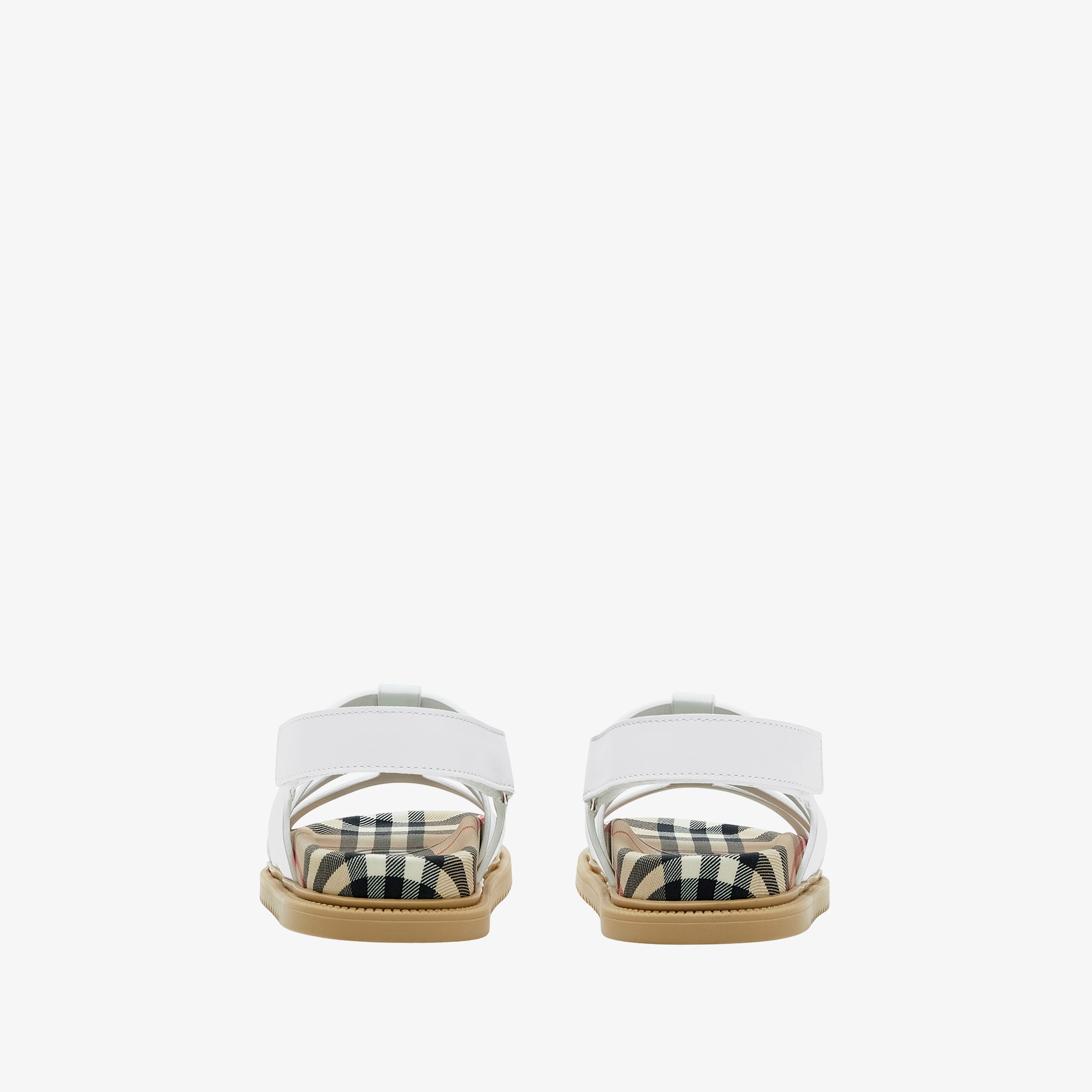 Burberry Çocuk Beyaz Ayakkabı