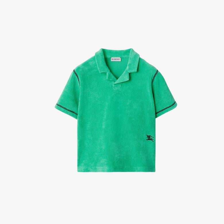 Burberry Çocuk Yeşil Polo