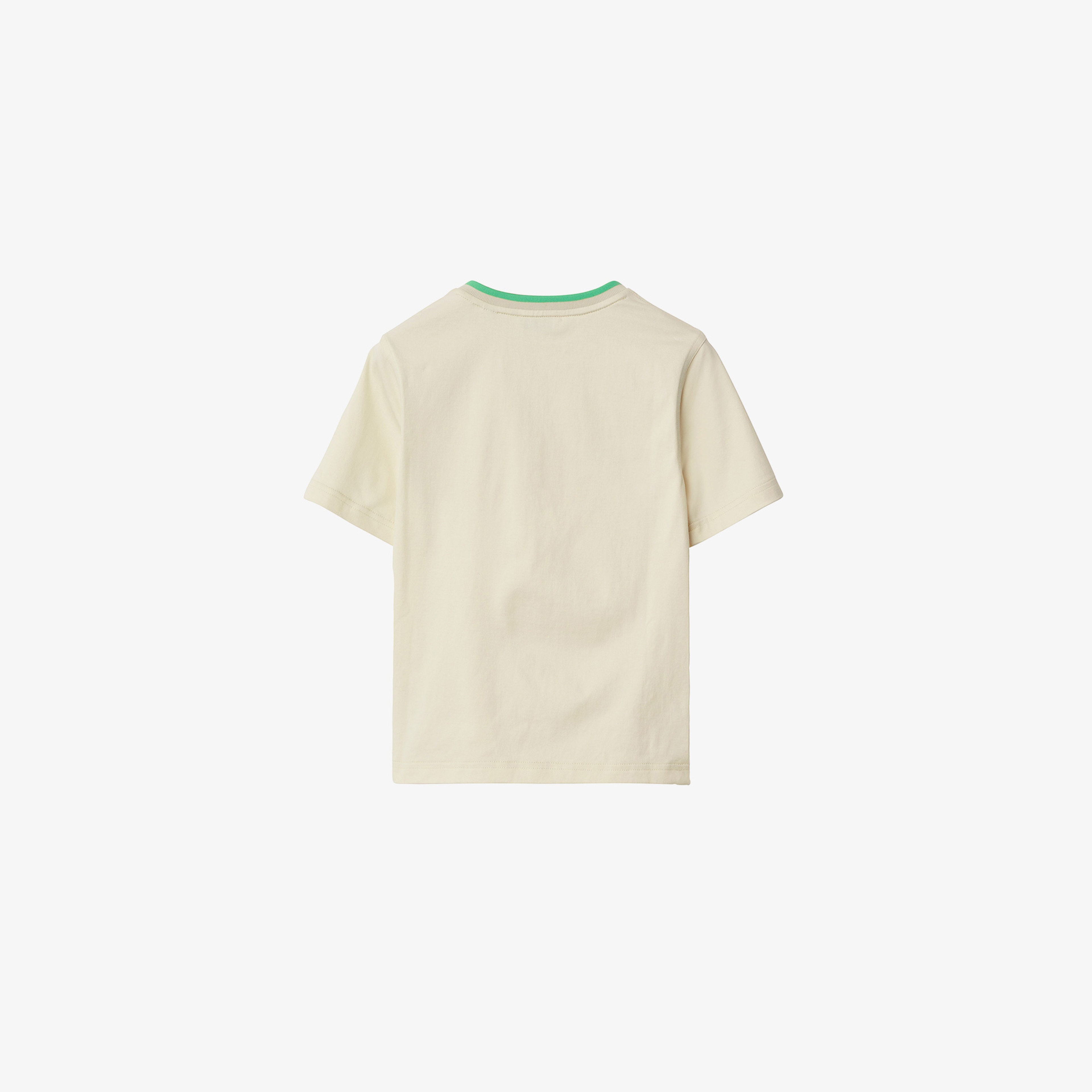 Burberry Çocuk Krem Tshirt