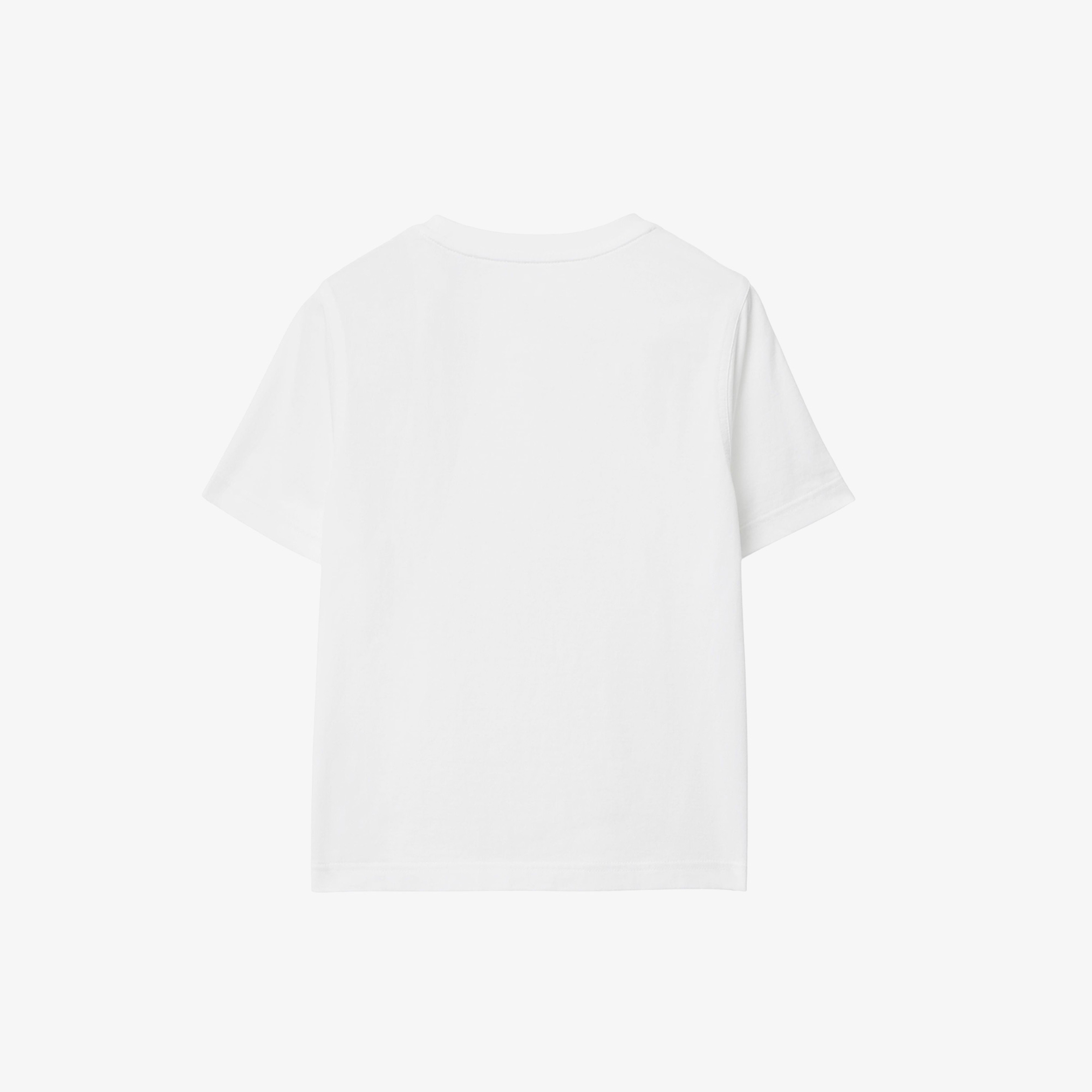 Burberry Çocuk Beyaz Tshirt