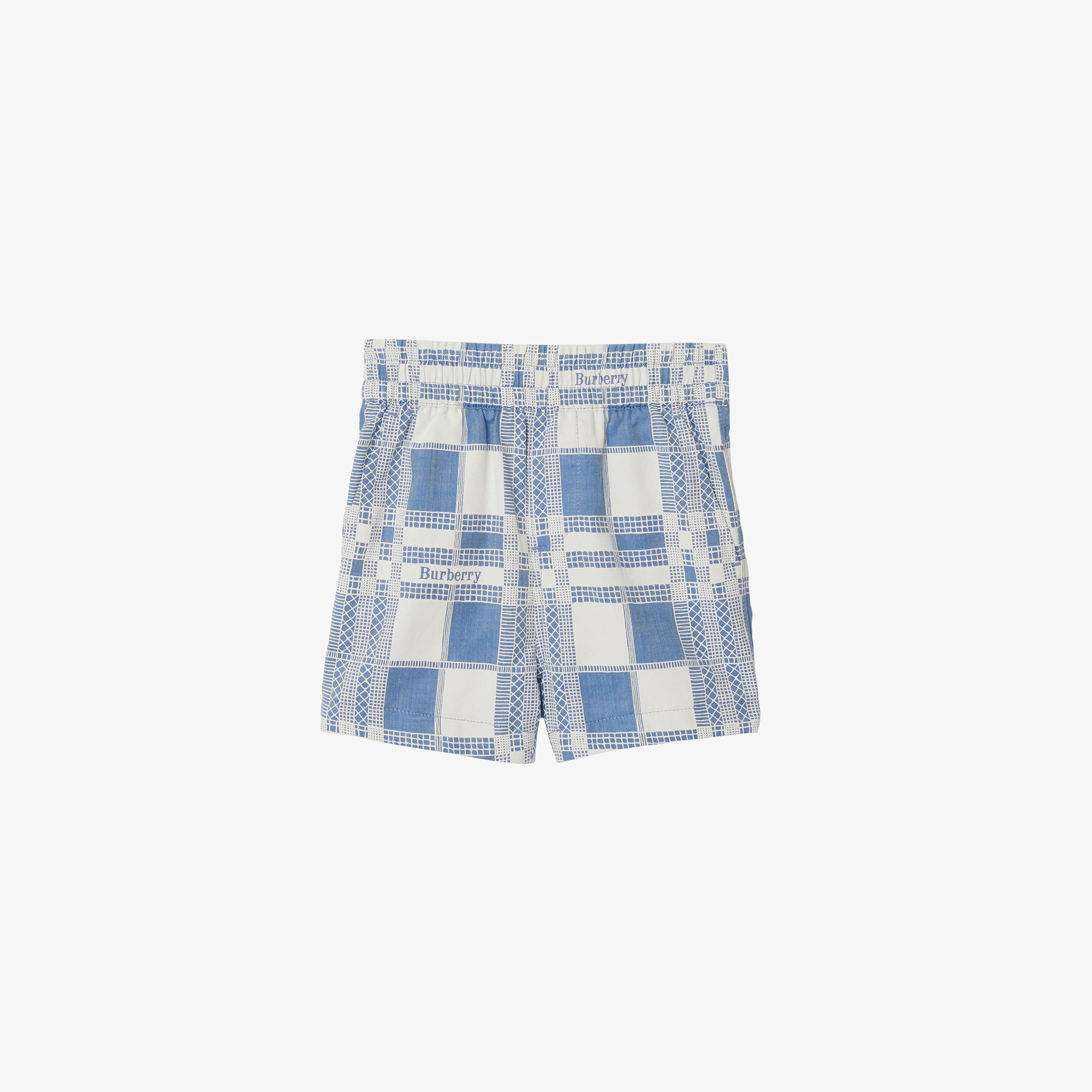 Burberry Çocuk Mavi  Şort