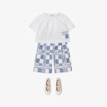 Burberry Çocuk Mavi  Pantolon