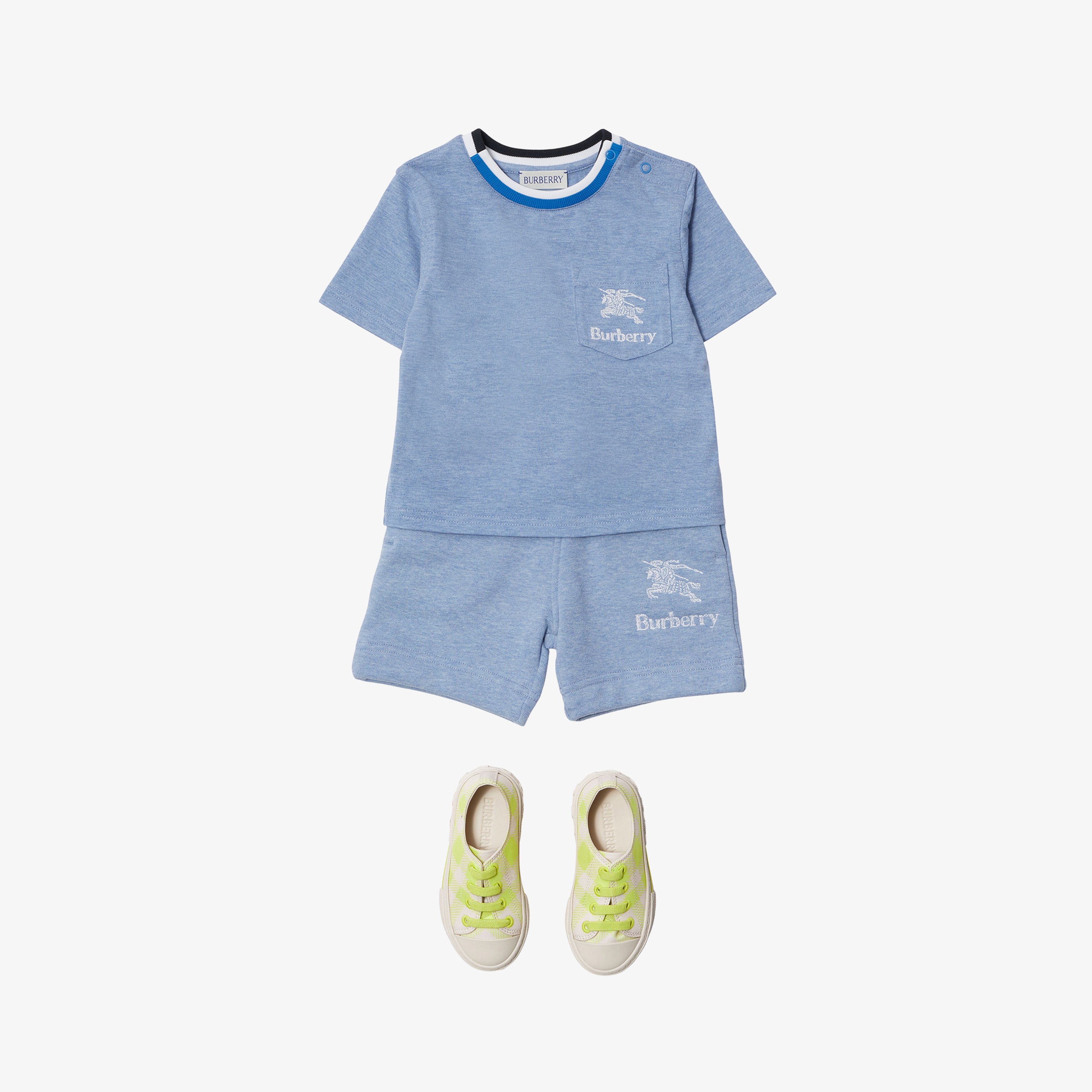 Burberry Çocuk Mavi Şort
