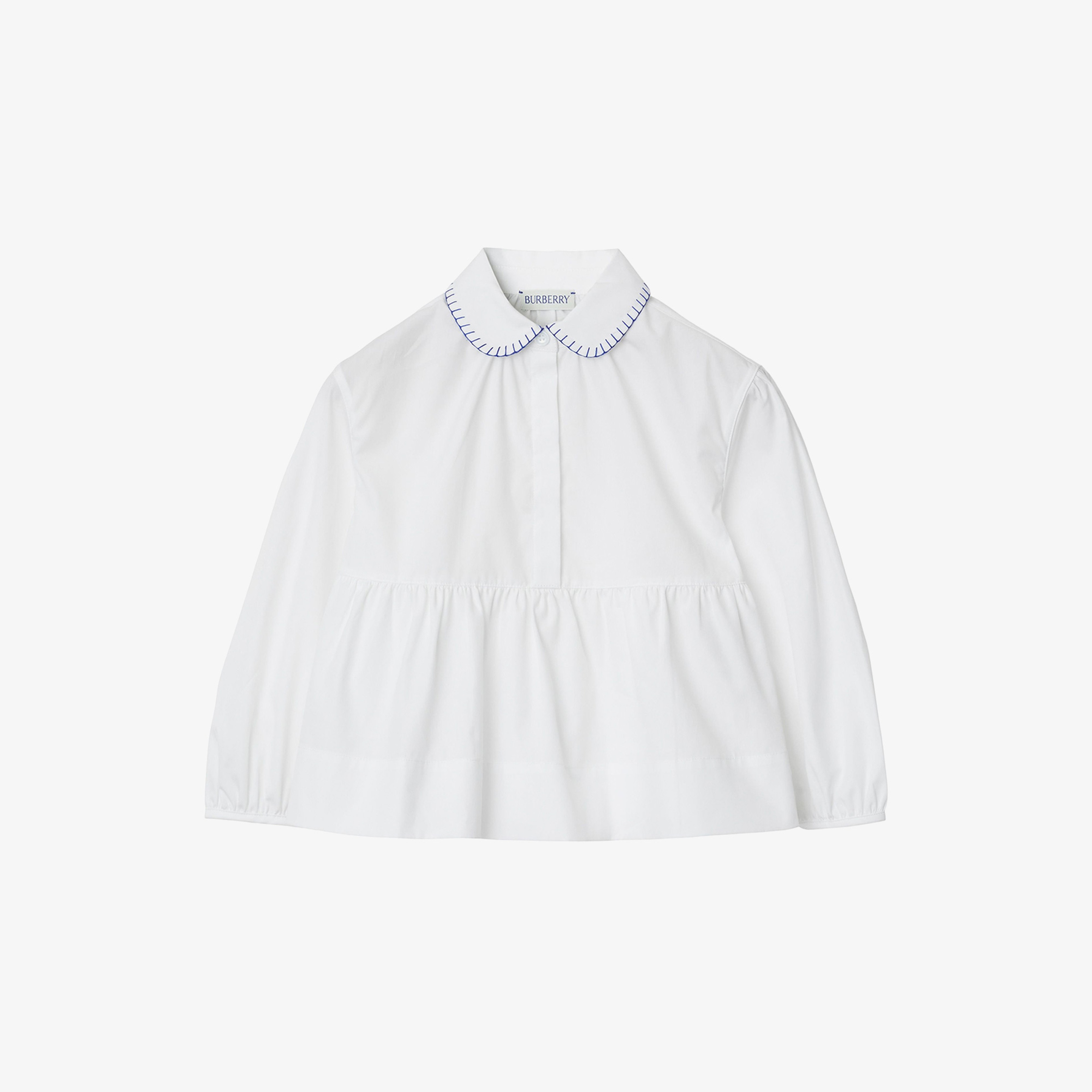 Burberry Çocuk Beyaz Bluz