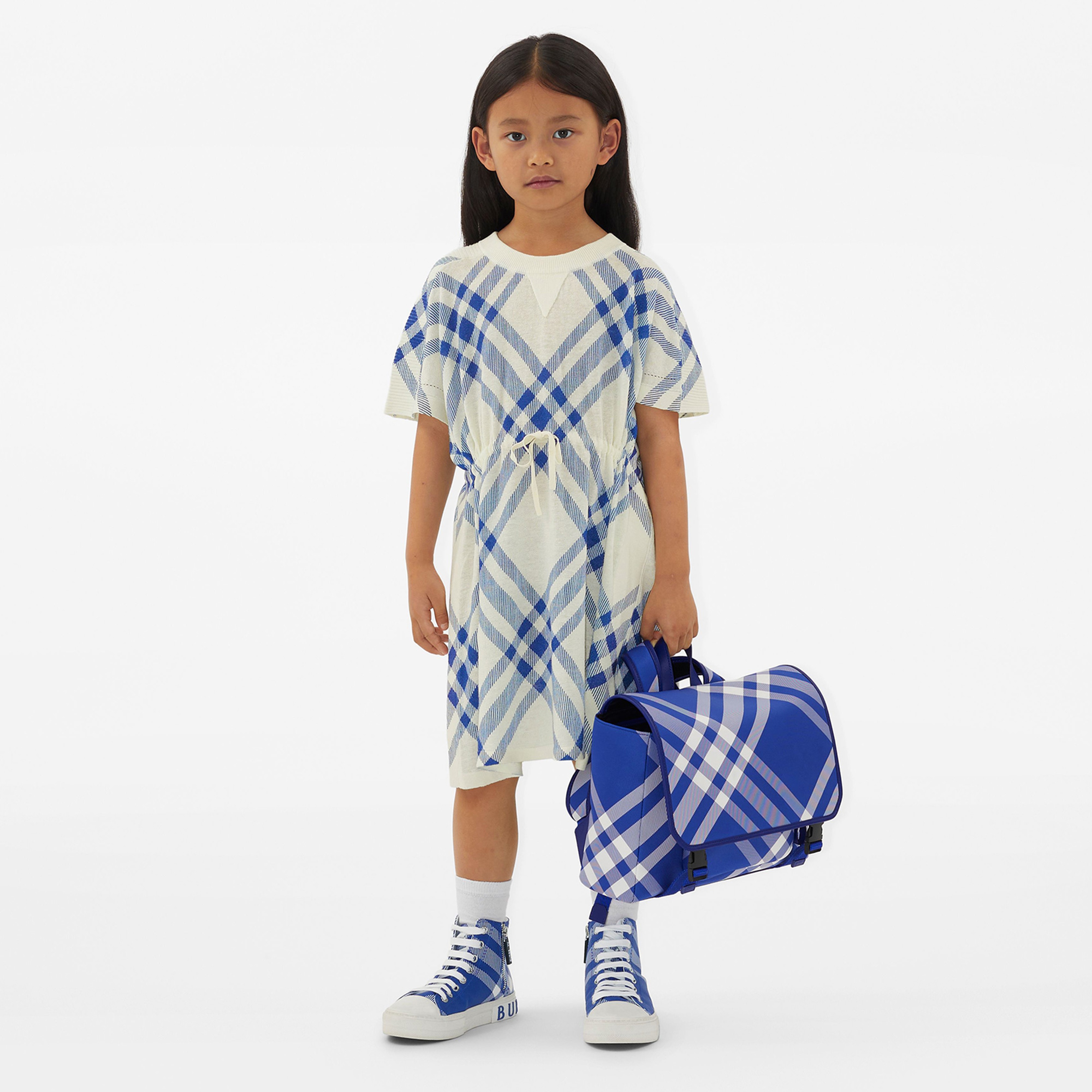 Burberry Çocuk Mavi Ayakkabı