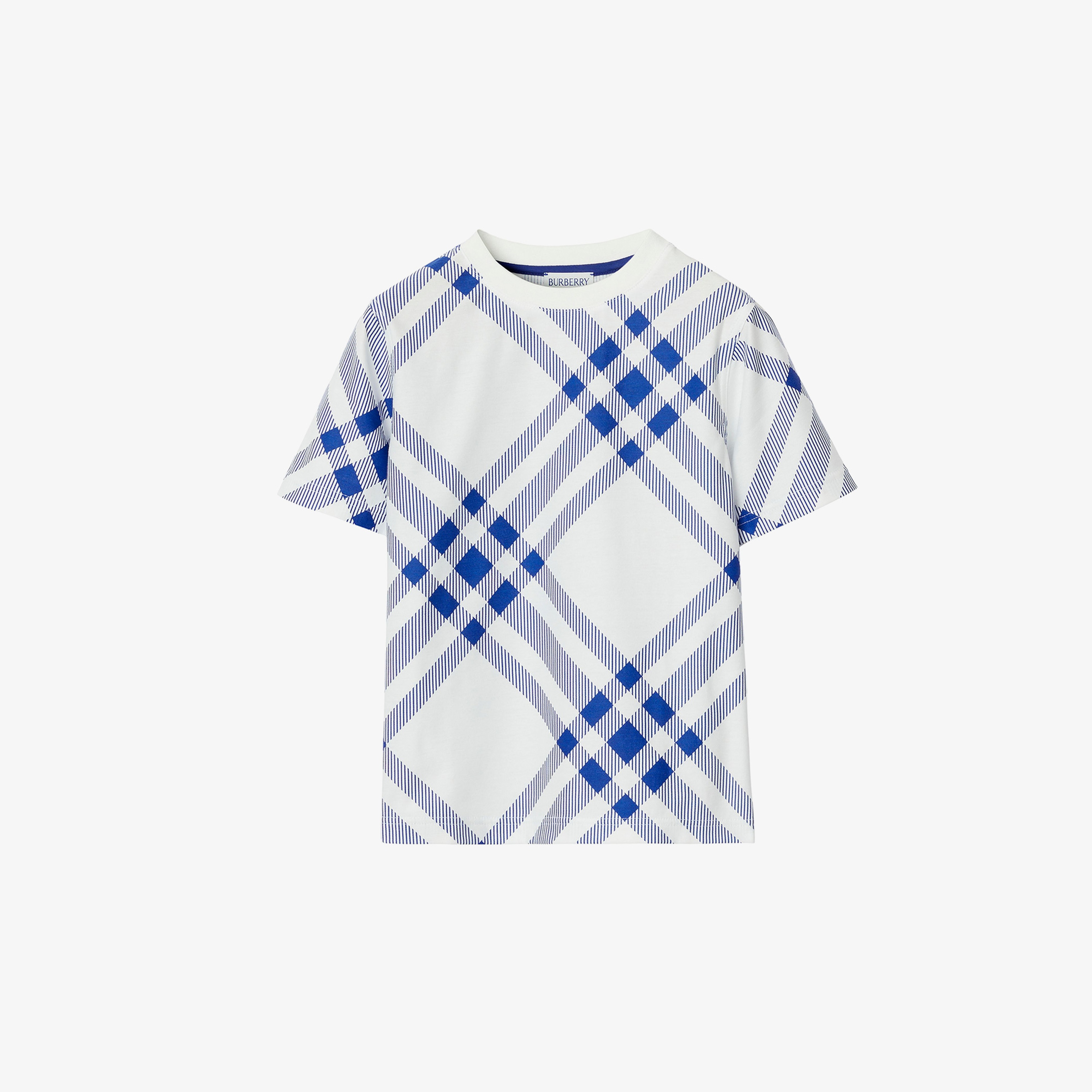 Burberry Çocuk Mavi Tshirt